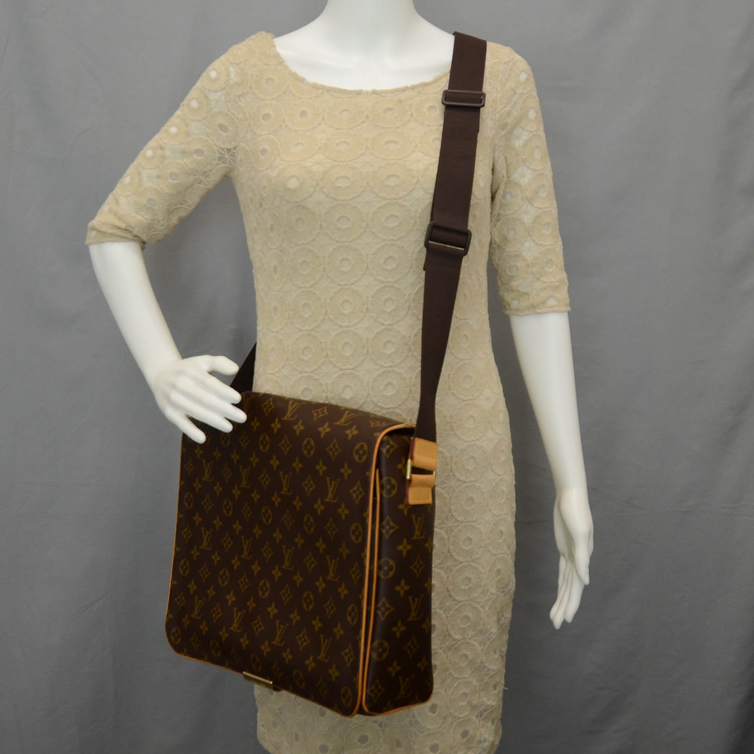 Louis Vuitton Monogram Abbesses - Brown Crossbody Bags, Handbags