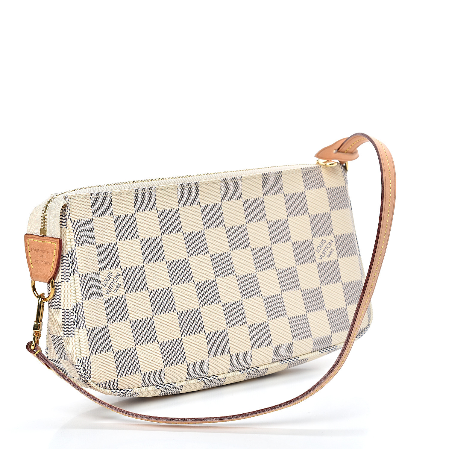 LOUIS VUITTON Damier Azur Pochette Accessories NM 537336