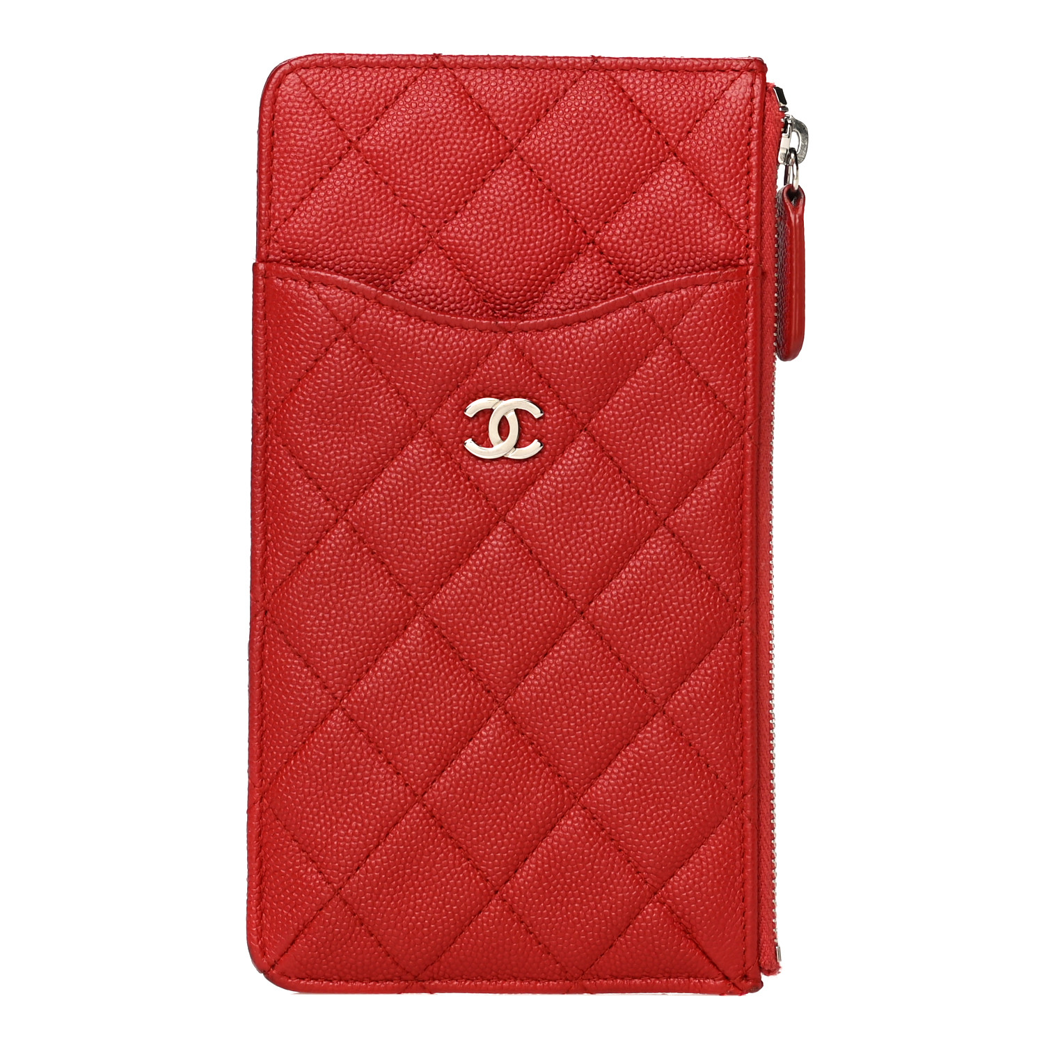 chanel classic flat wallet pouch