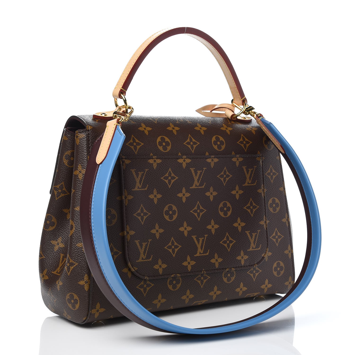 LOUIS VUITTON Monogram Cluny MM Bleu Glacial 316510