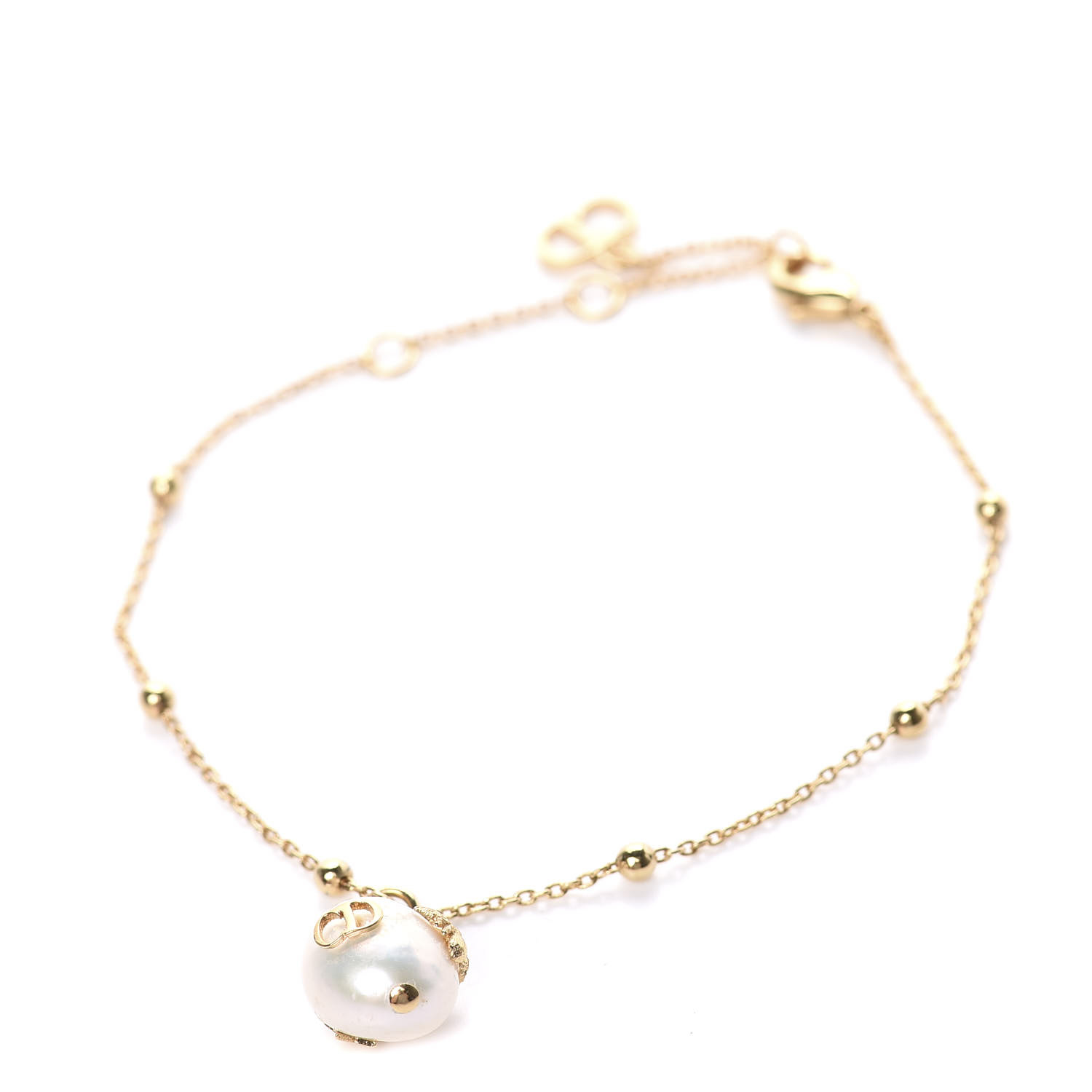 dior pearl bracelet