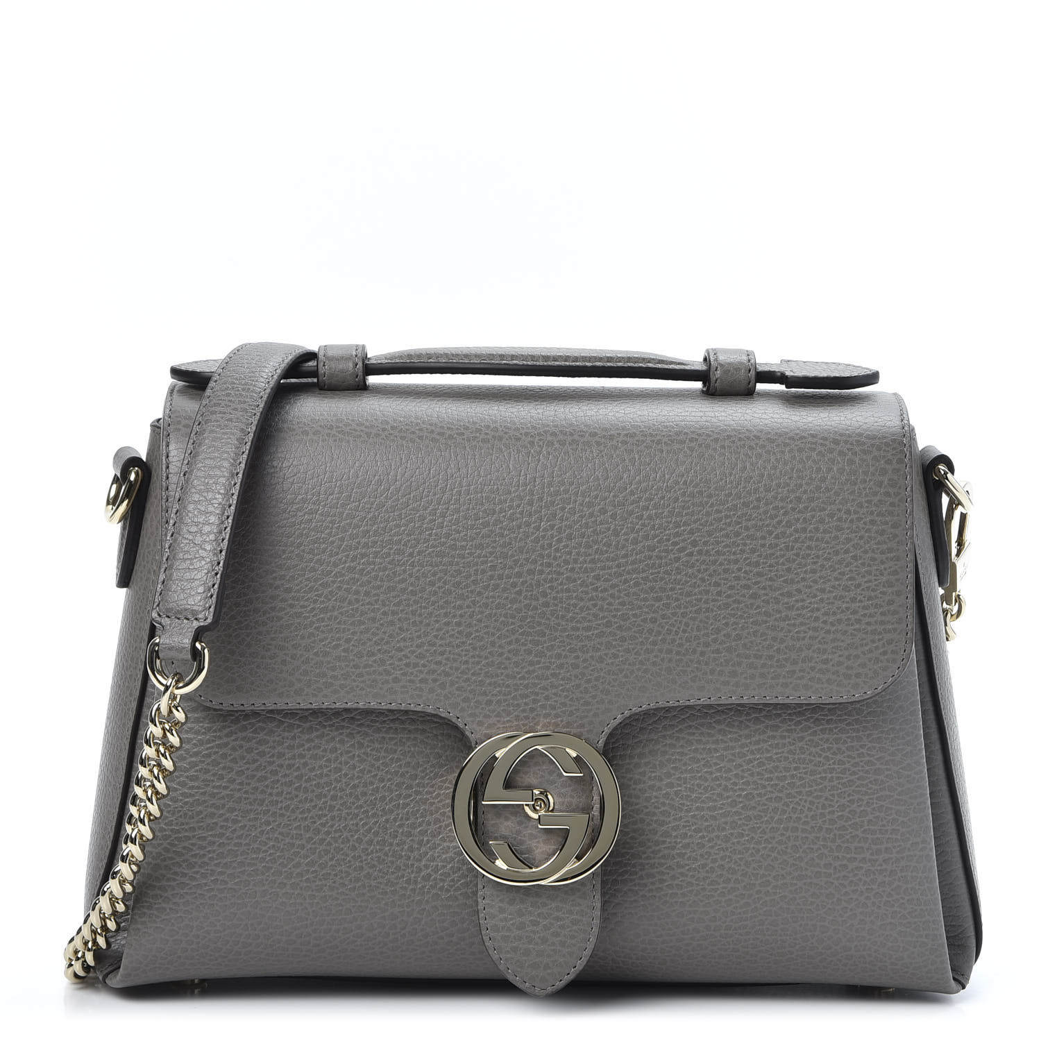 gucci dollar calfskin interlocking g