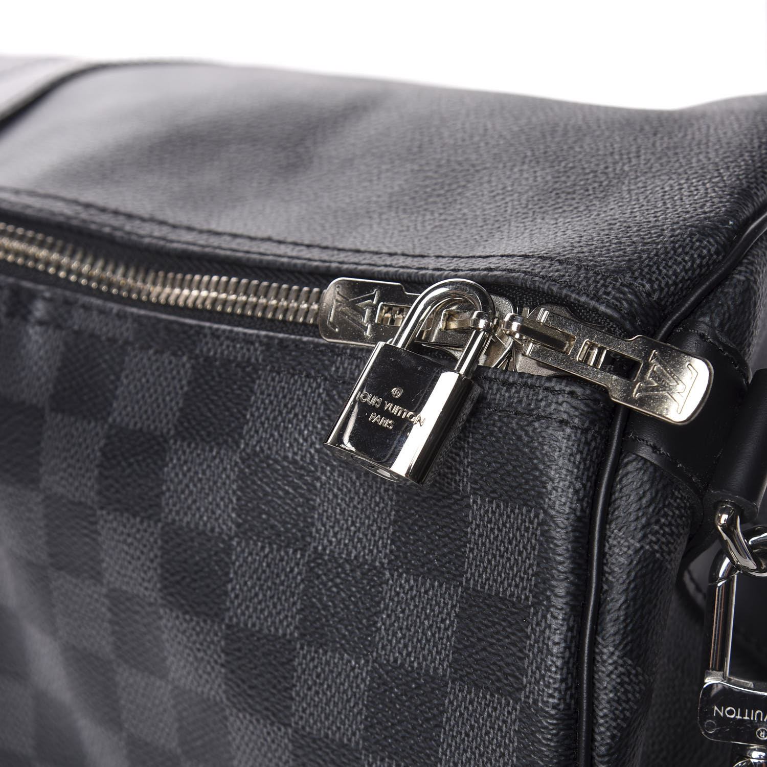 louis vuitton keepall bandouliere 55 damier graphite