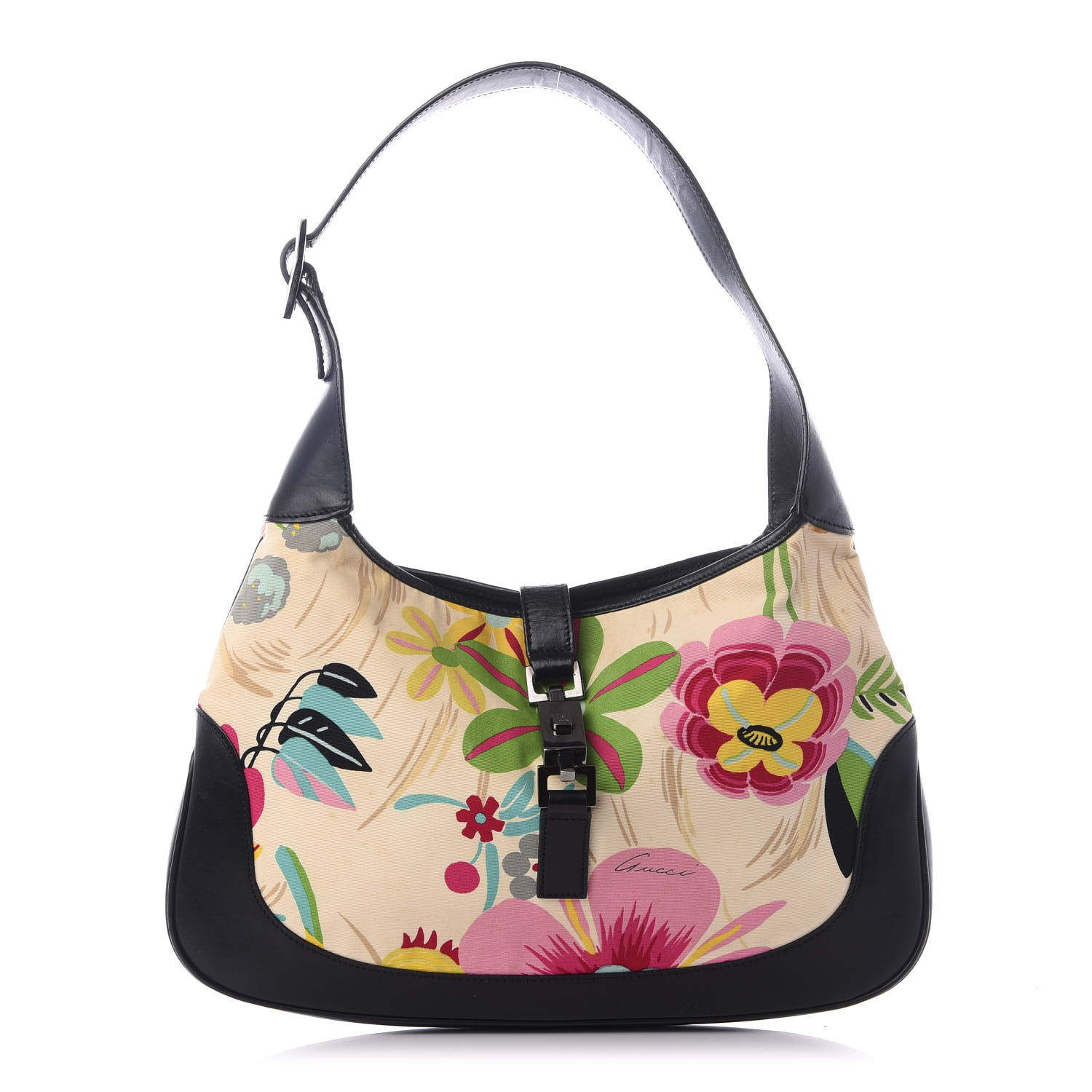 jackie medium flora hobo bag