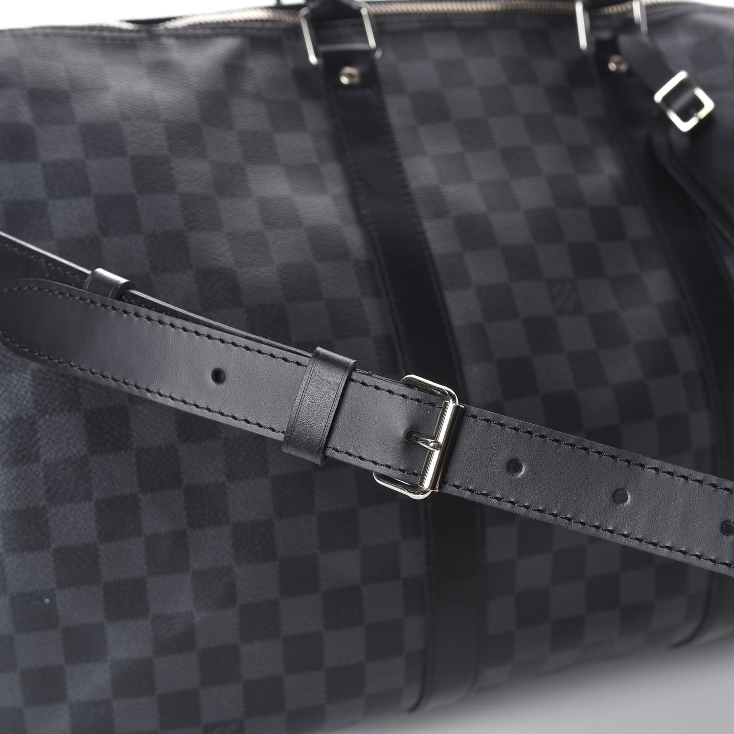 louis vuitton keepall bandouliere 55 damier graphite