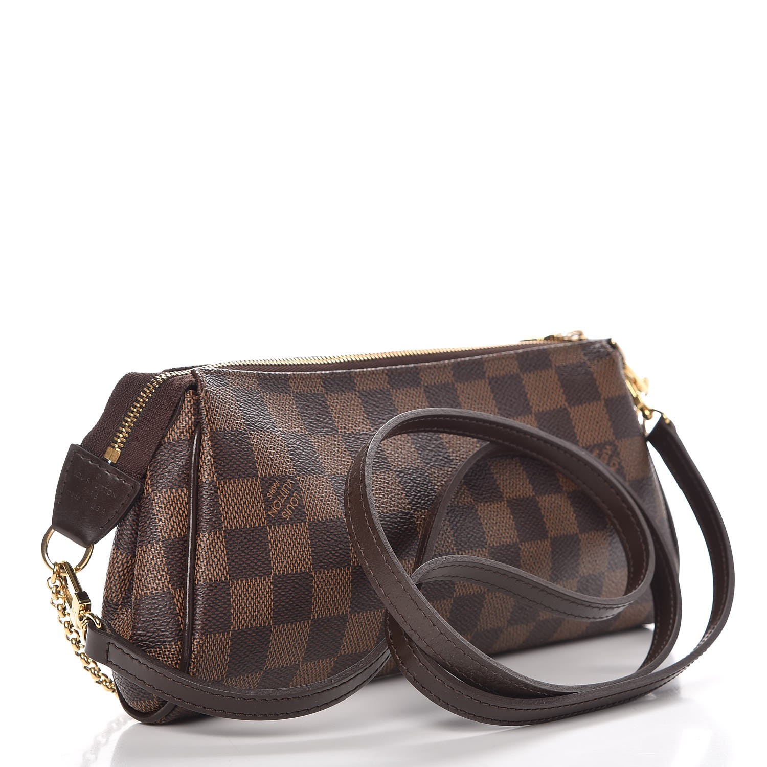 louis vuitton clutch damier ebene