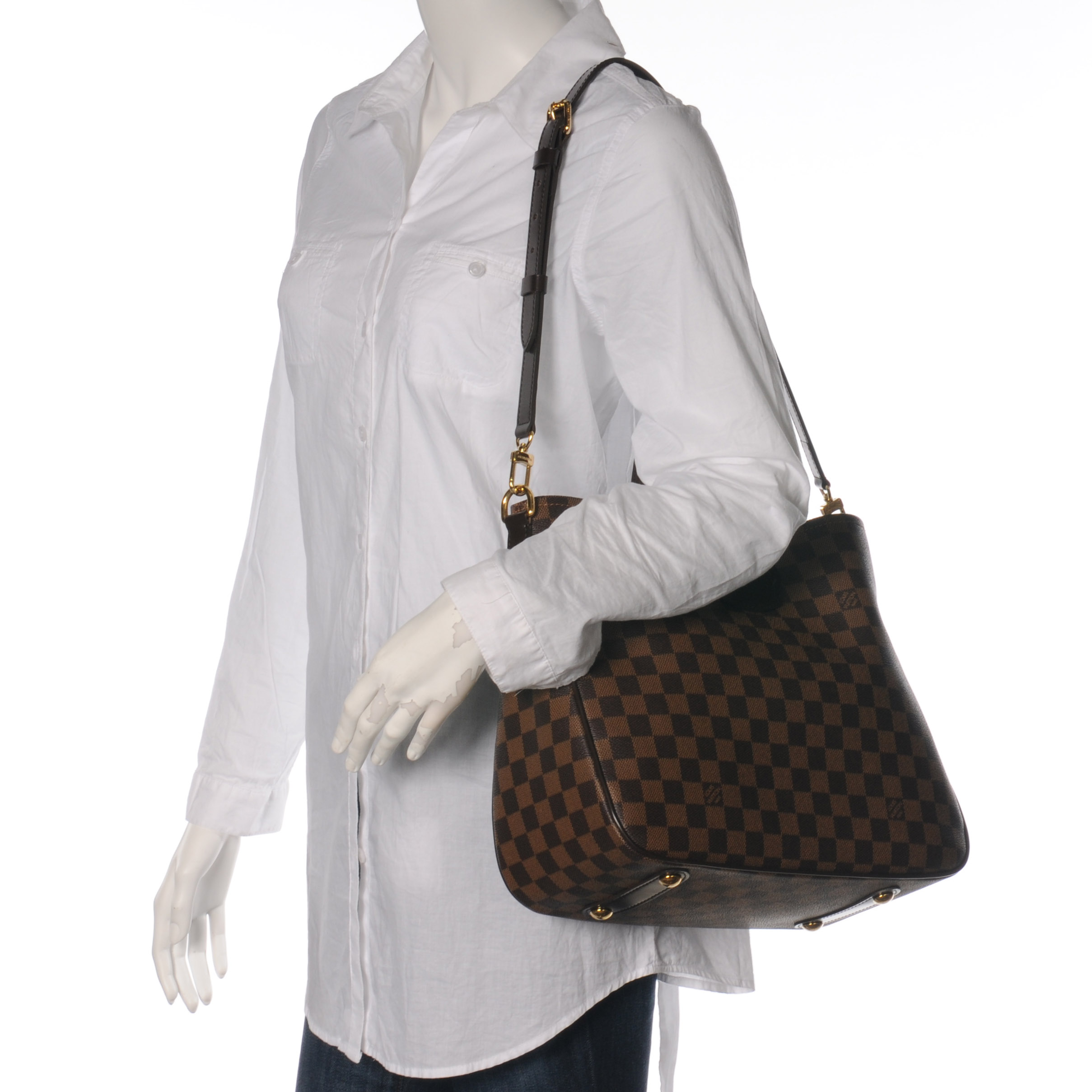 Louis Vuitton Damier Ebene Speedy Bandouliere 30 Satchel (SHF