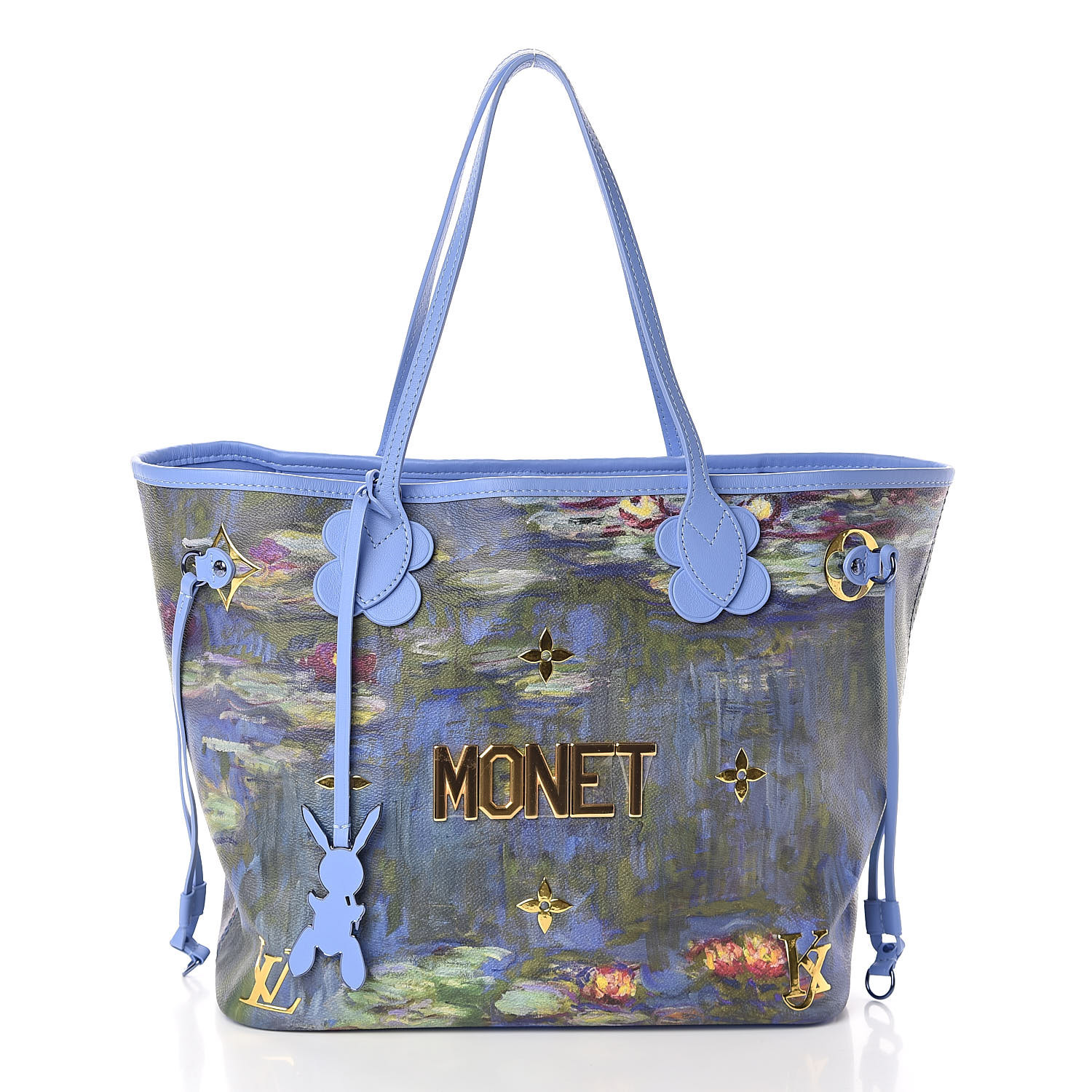 LOUIS VUITTON Masters Jeff Koons Monet Neverfull MM 510778