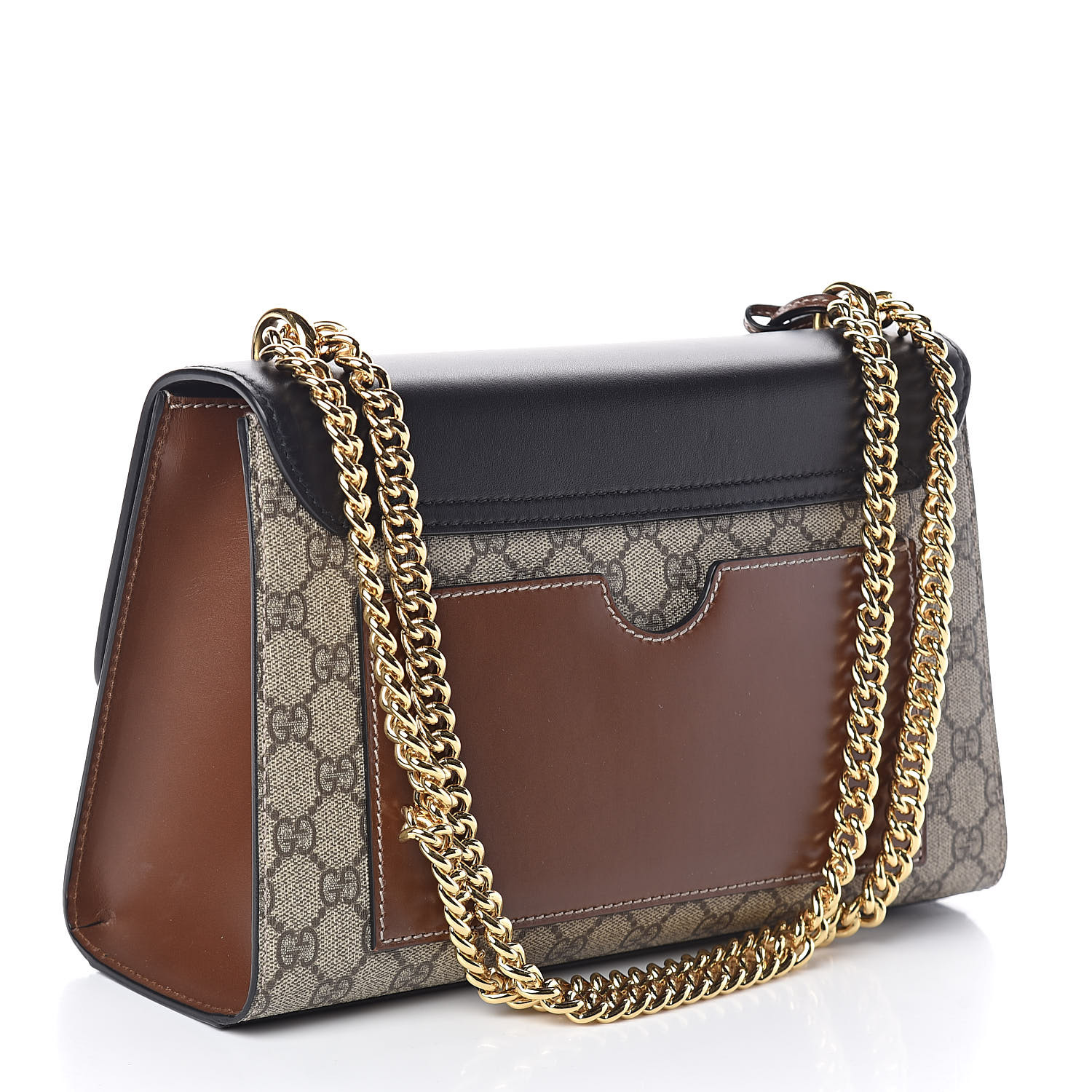 gucci padlock supreme shoulder bag