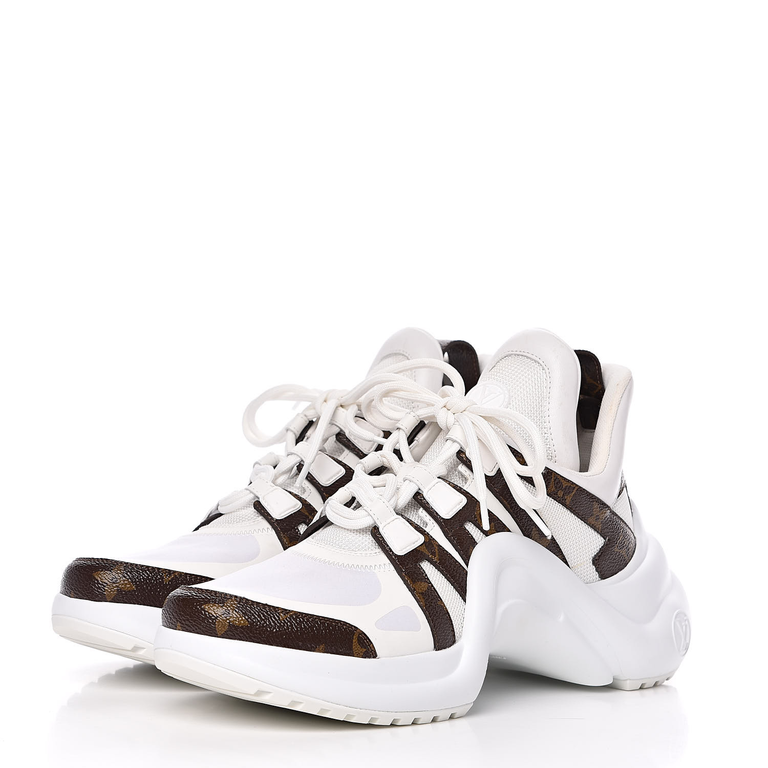 Louis Vuitton LV Archlight Sneaker White. Size 38.5