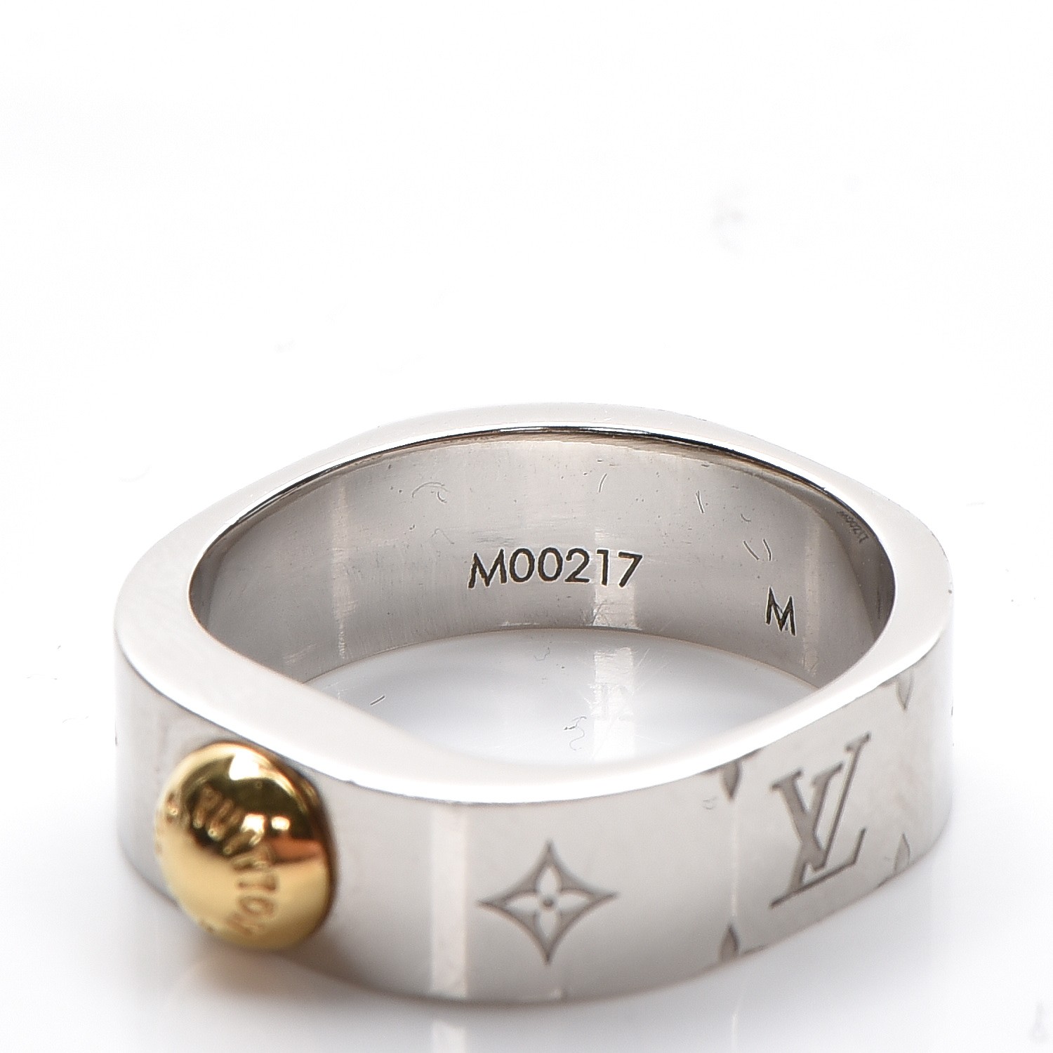 LOUIS VUITTON Nanogram Ring M 220691