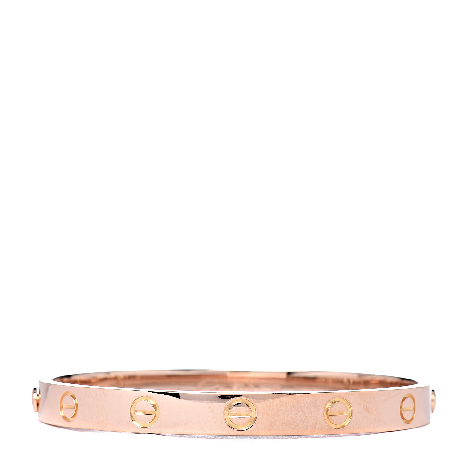 Cartier 18k Pink Gold Love Bracelet 17 453253