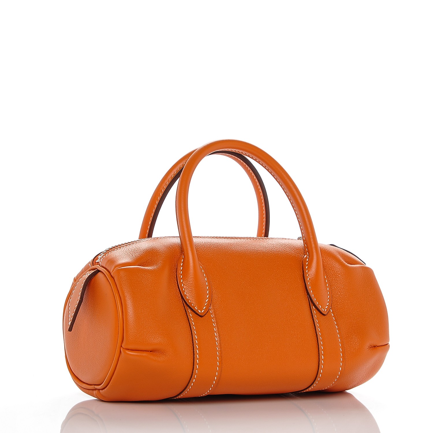 orange hermes handbag