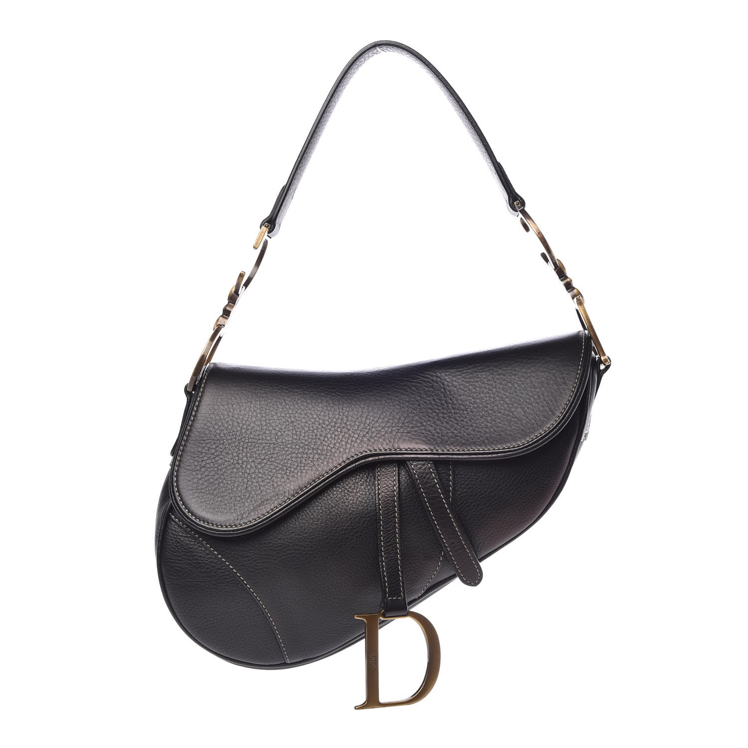 dior calfskin medium saddle bag