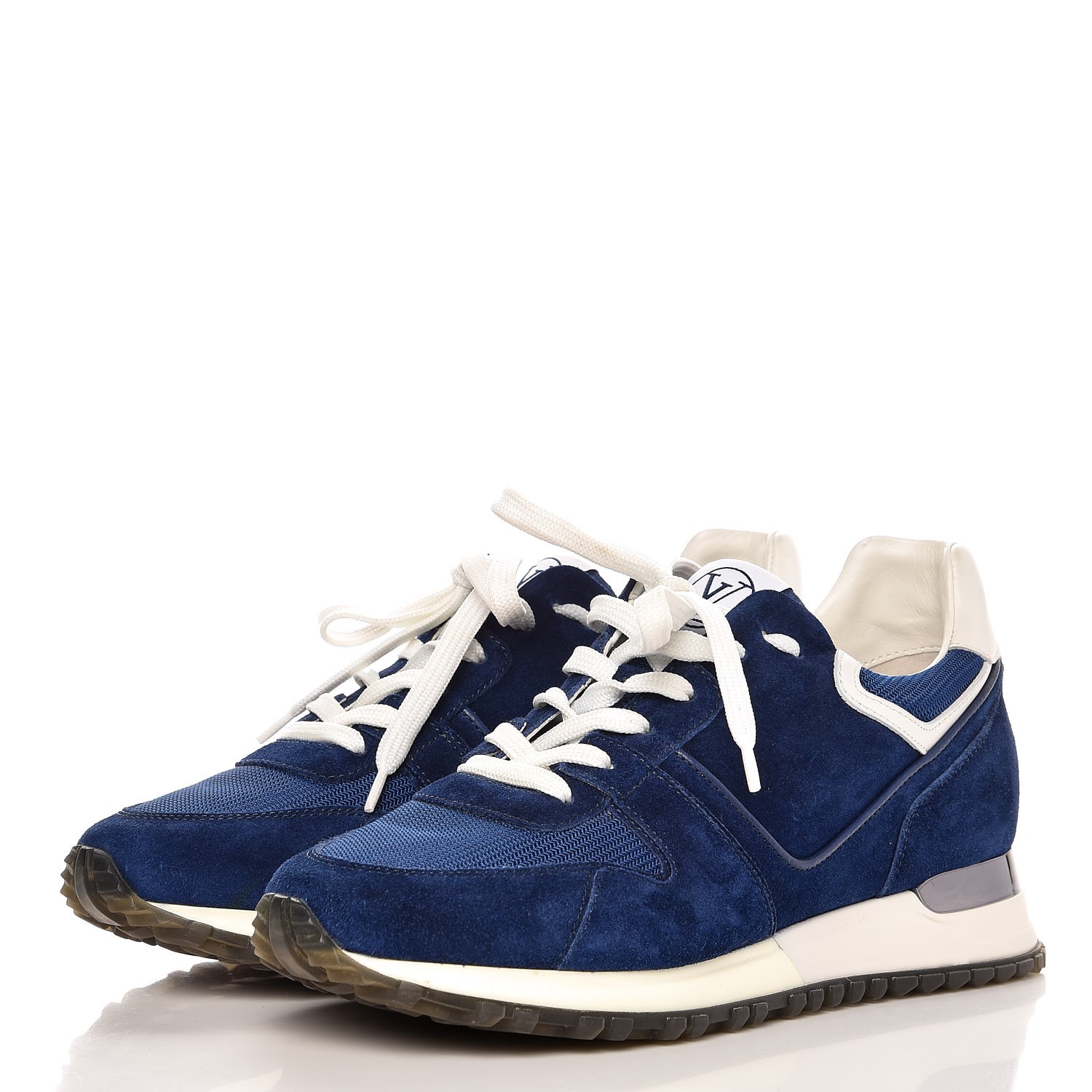 suede running sneakers