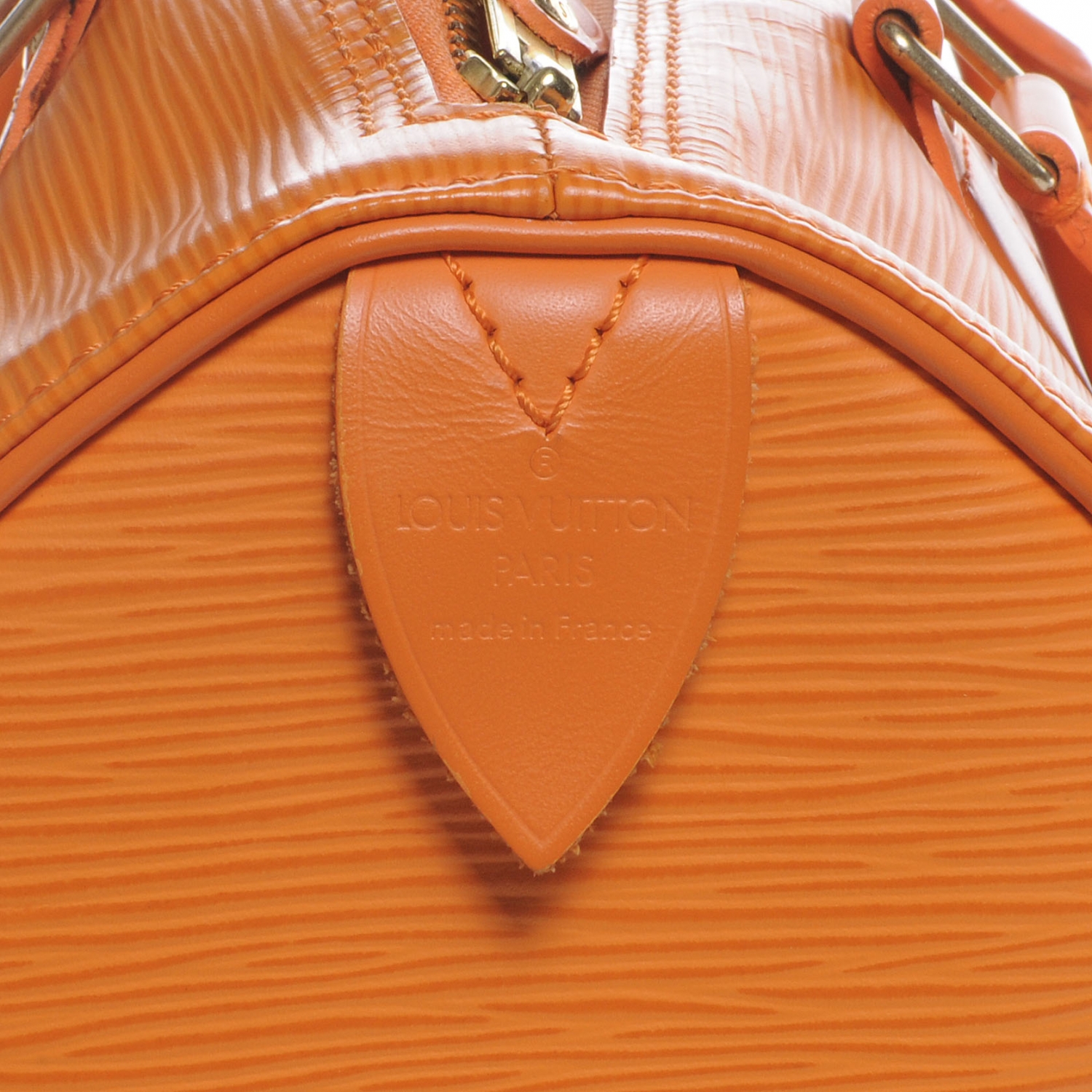 LOUIS VUITTON Epi Speedy 25 Mandarin Orange 47185