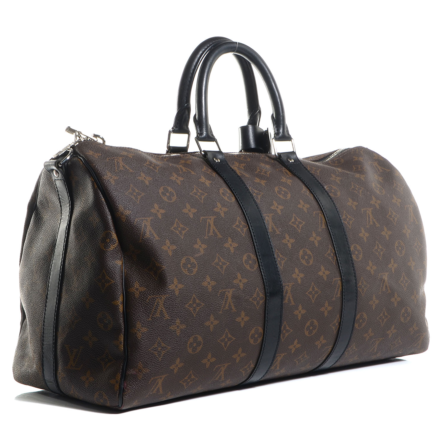 louis vuitton monogram macassar keepall bandouliere 45