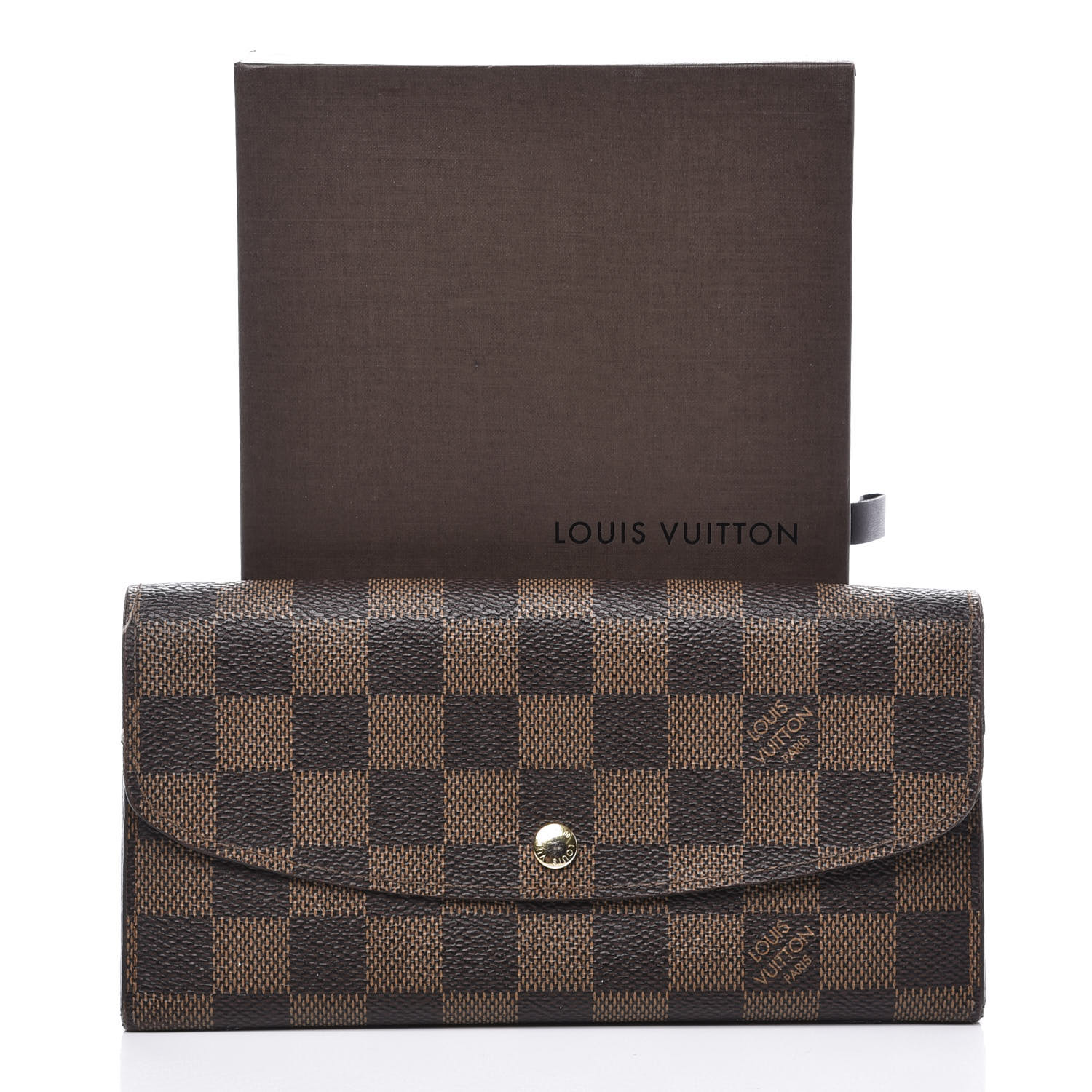 Louis Vuitton Damier Ebene Emilie Wallet 582022 Fashionphile 7767