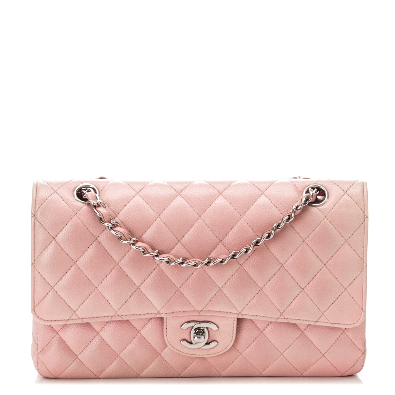 pink chanel caviar