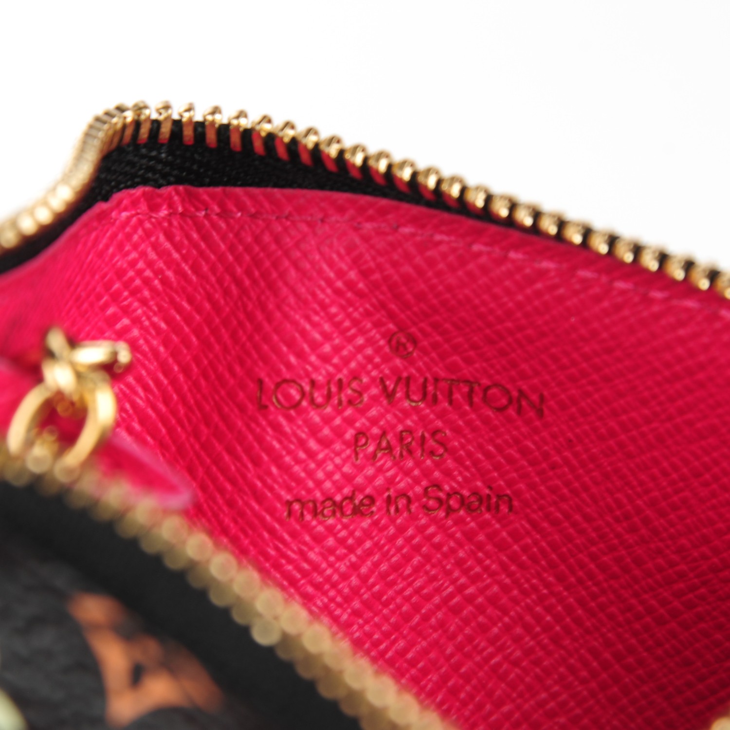 louis vuitton key pouch monogram multicolor