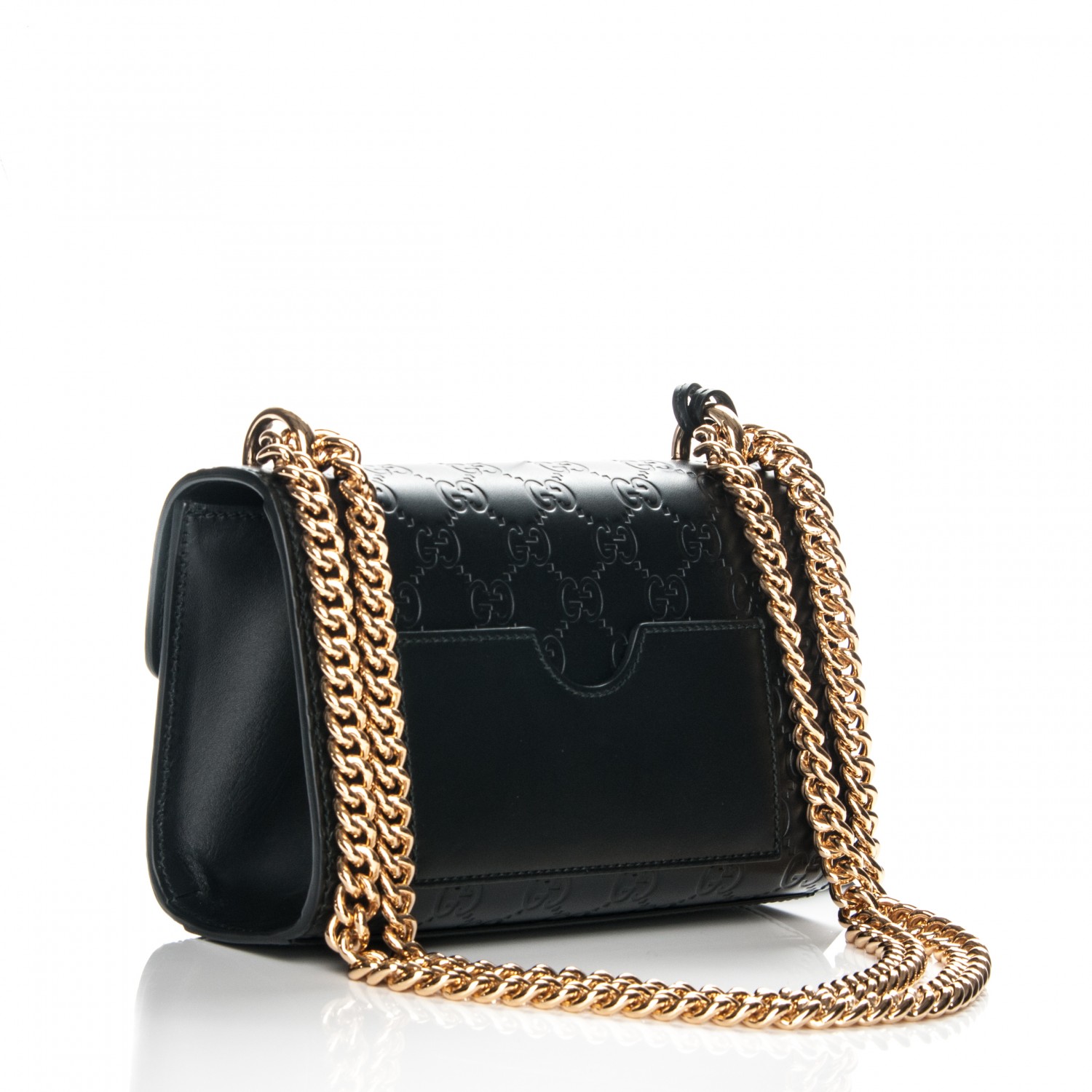 guccissima padlock bag