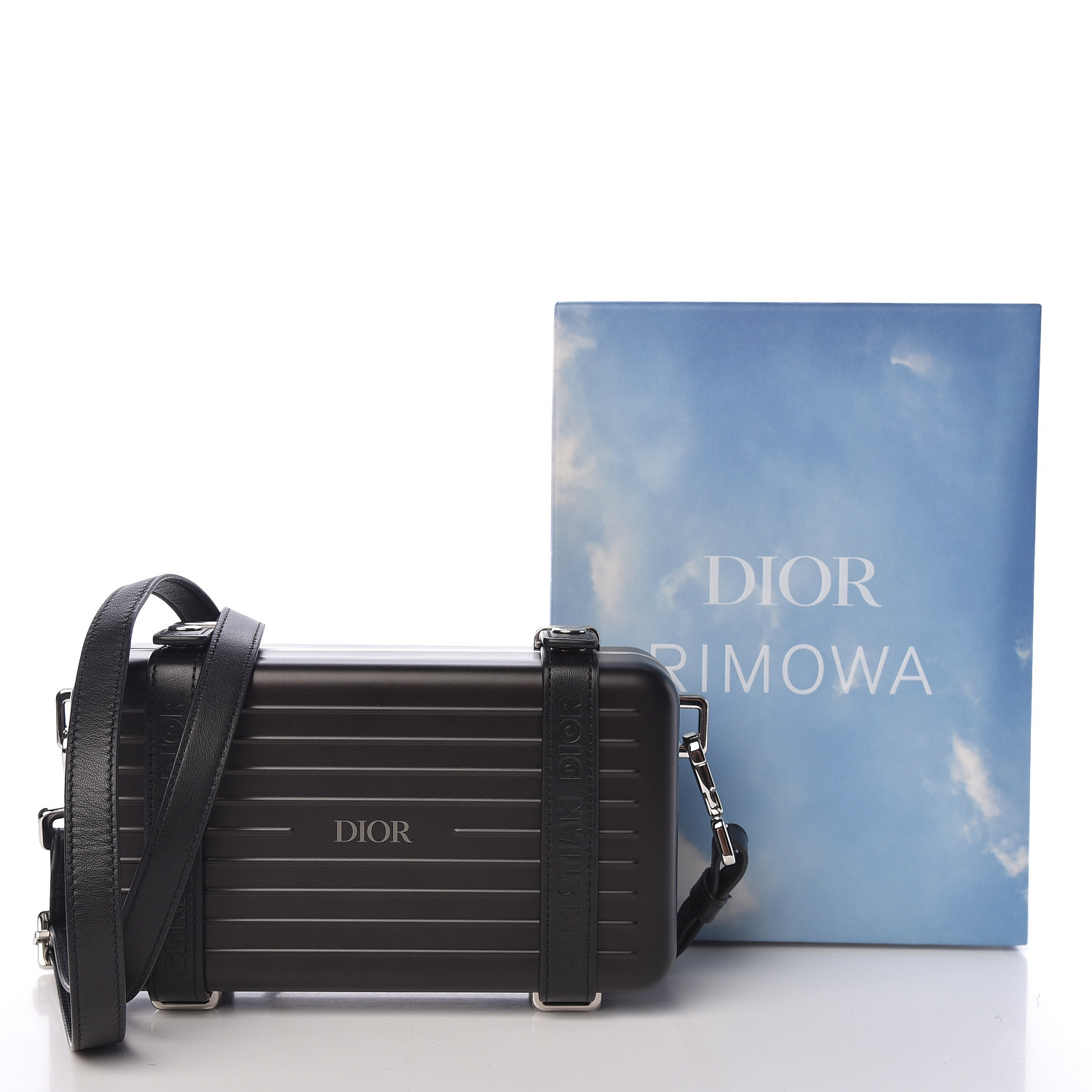 dior rimowa clutch black