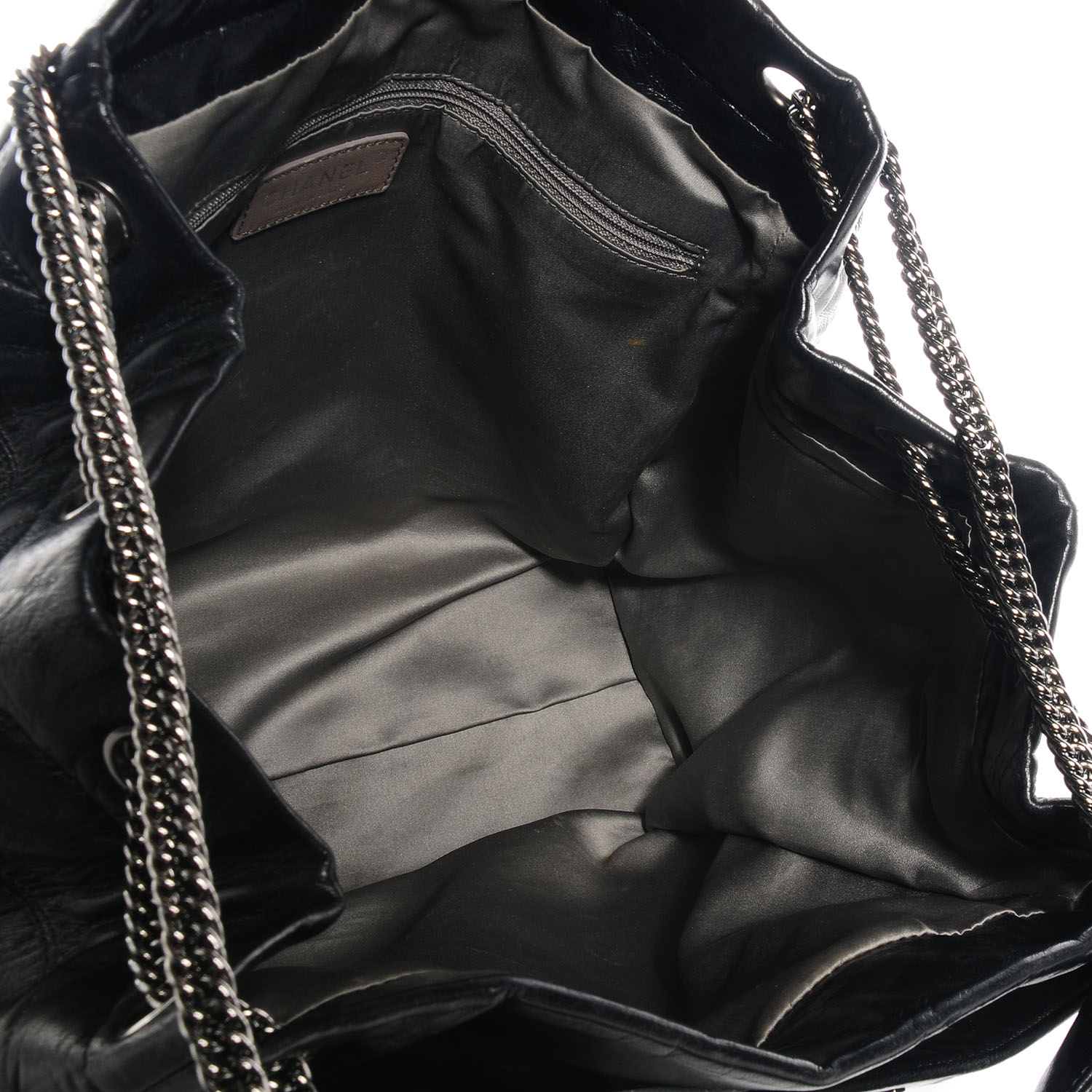 chanel black hobo