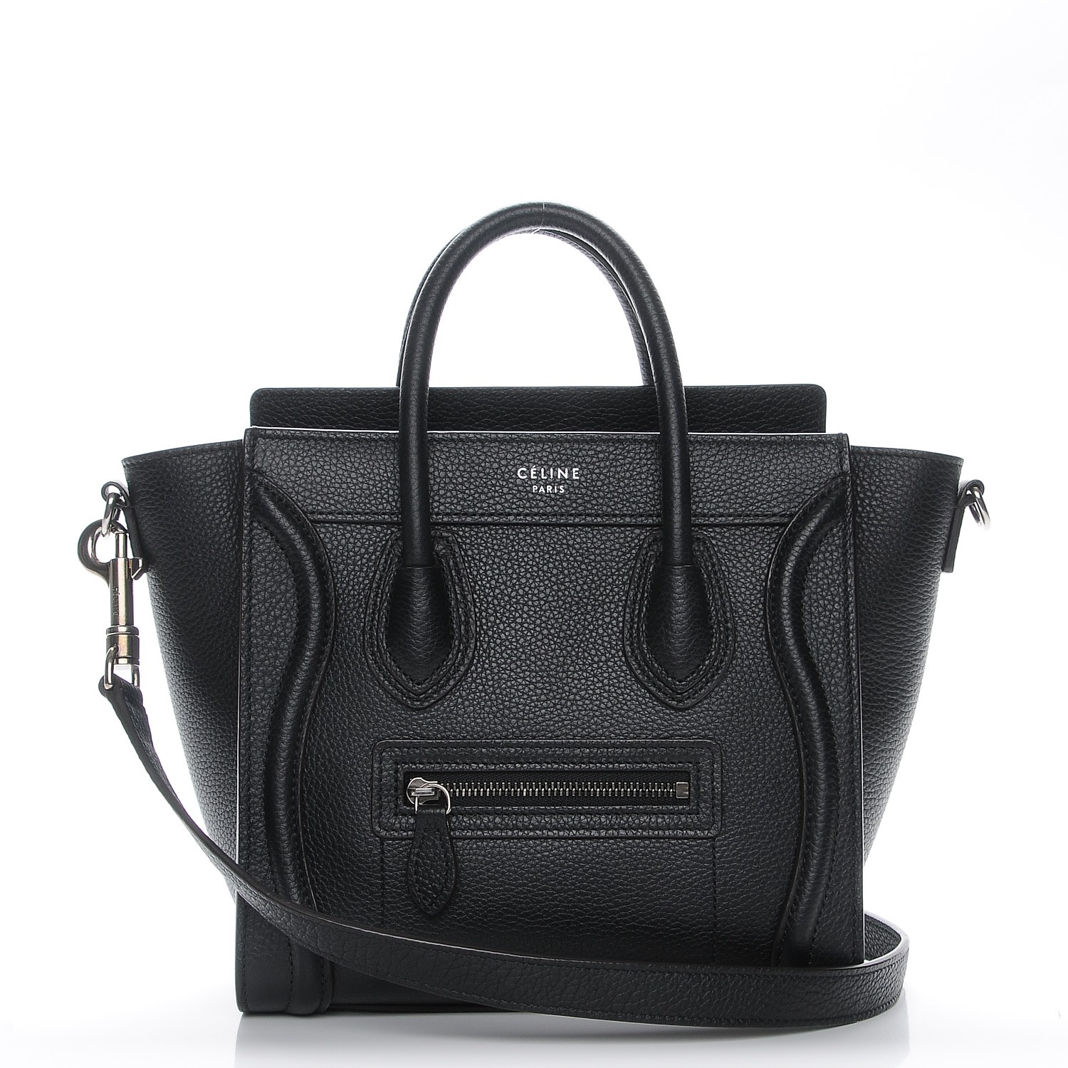 celine baby drummed calfskin nano luggage bag