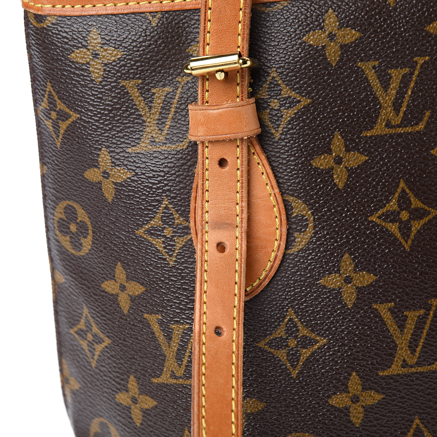 Louis Vuitton Monogram Petit Bucket 23 588219