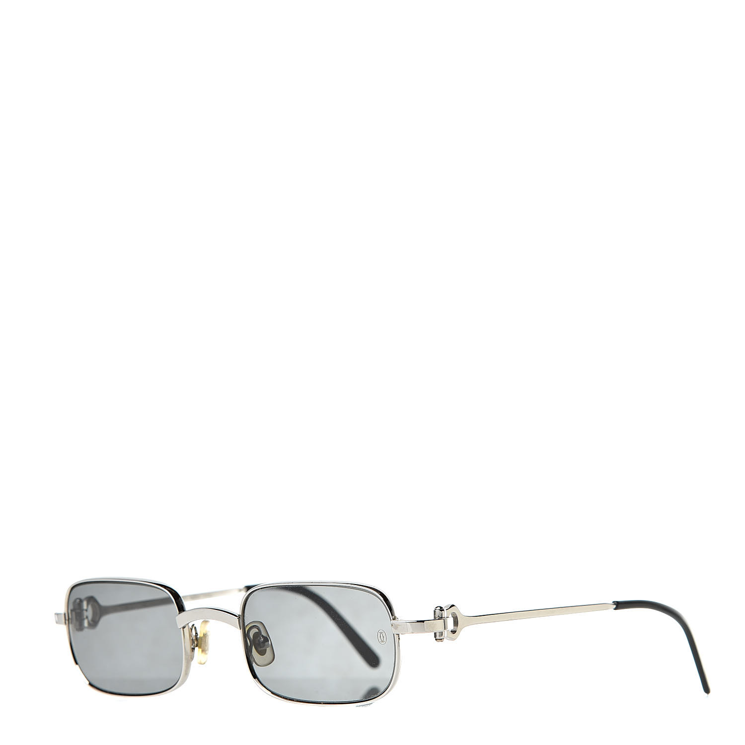 cartier glasses silver