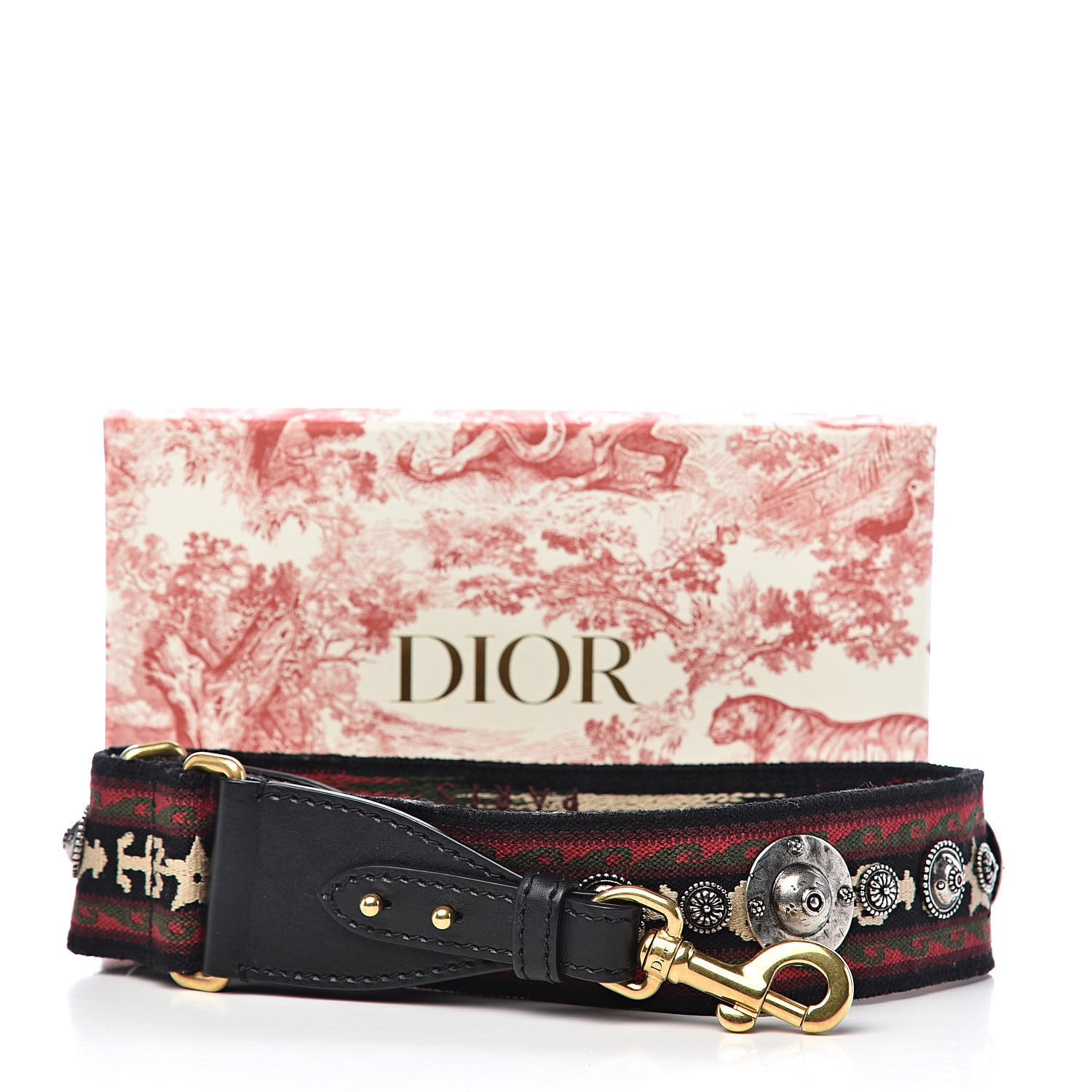 dior canvas strap