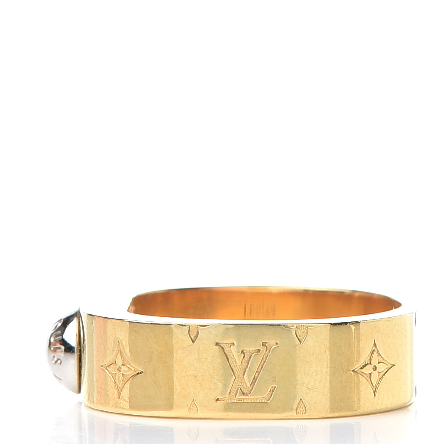 Alphabet lv&me ring Louis Vuitton Gold size 50 EU in Gold plated - 16116887