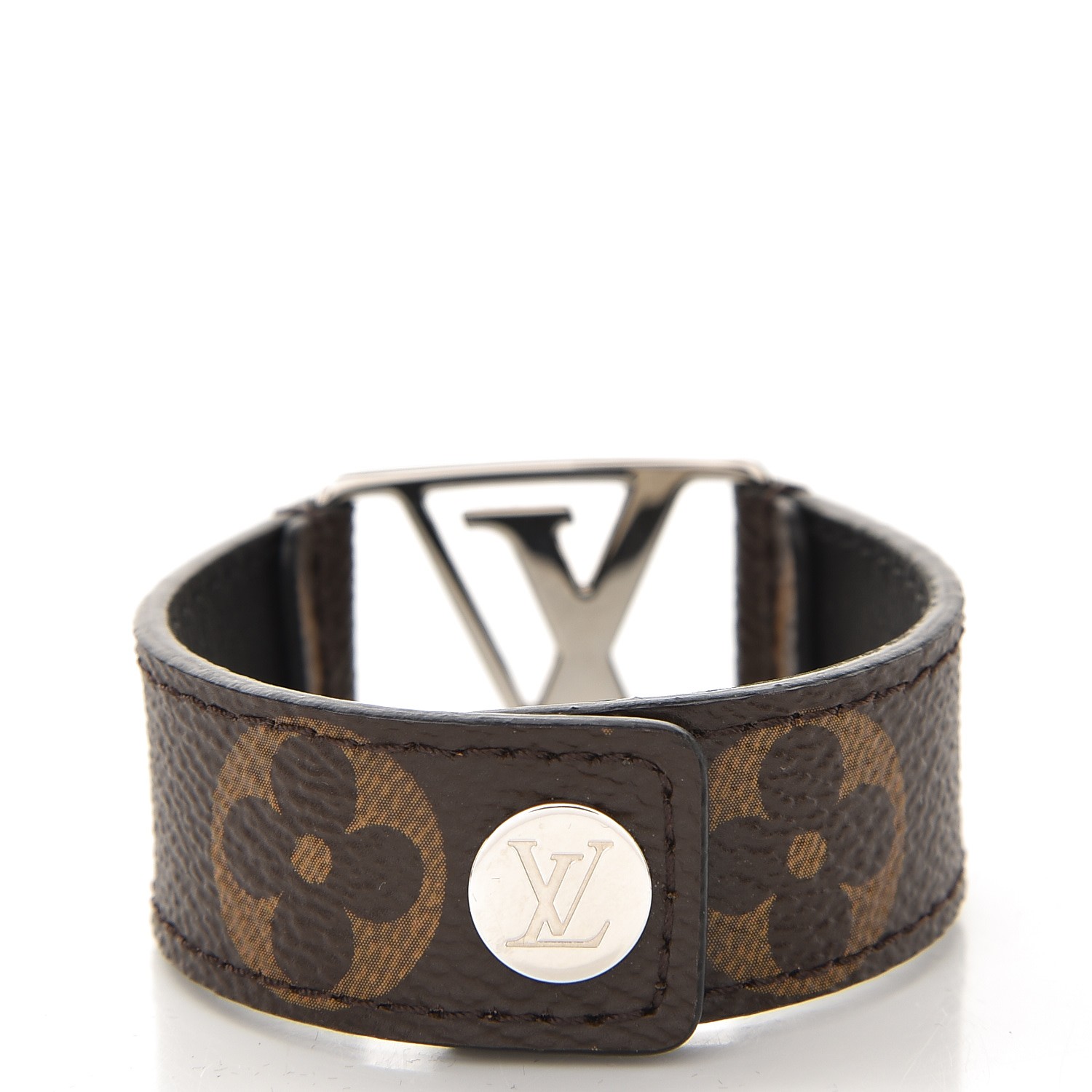 LOUIS VUITTON Monogram Hockenheim Bracelet 19 236438 | FASHIONPHILE