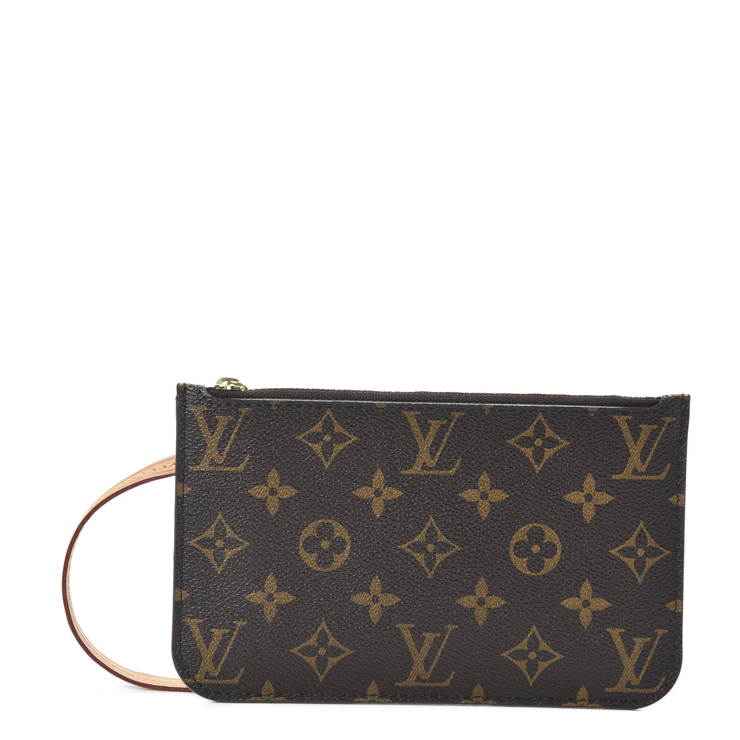 LOUIS VUITTON Monogram Neverfull PM Pochette Fuchsia 562337