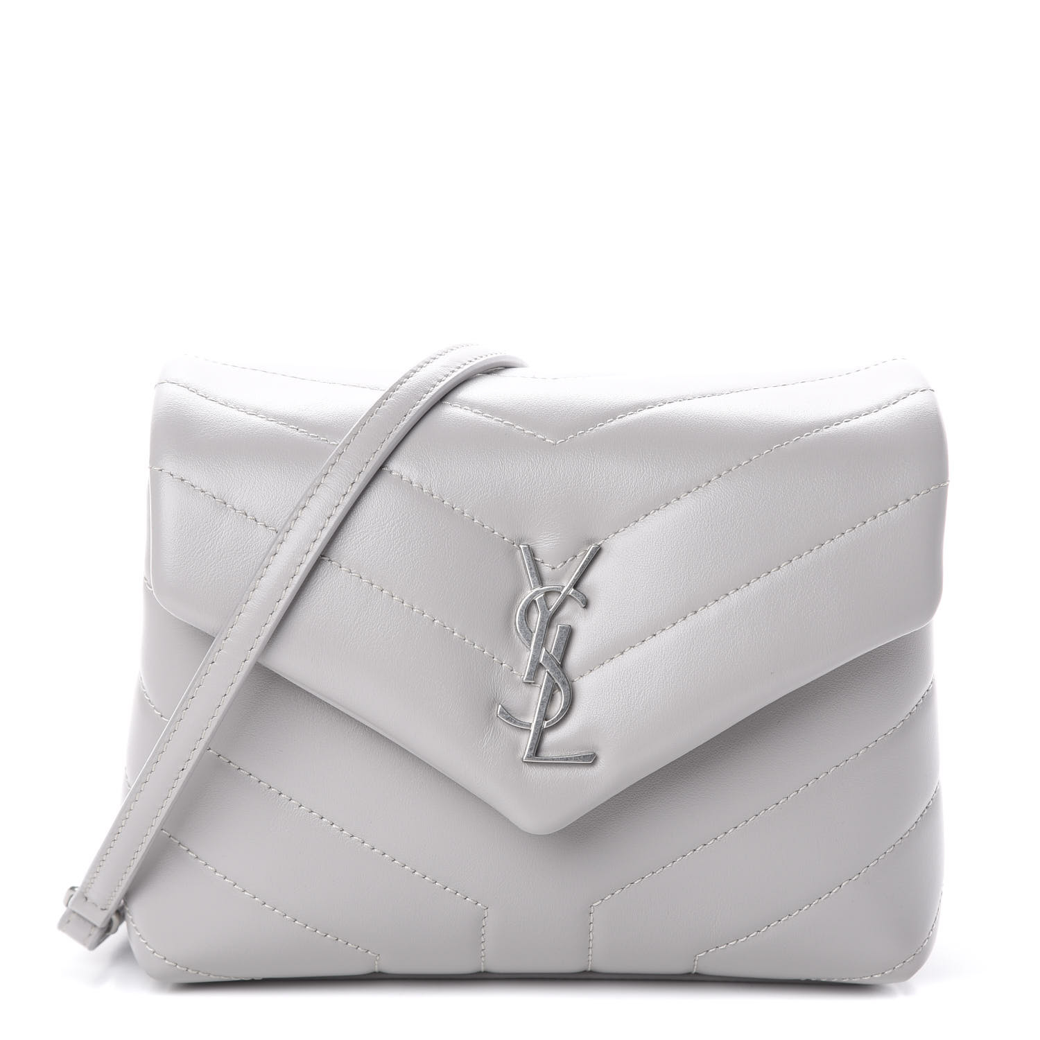 Ysl toy loulou grey hot sale