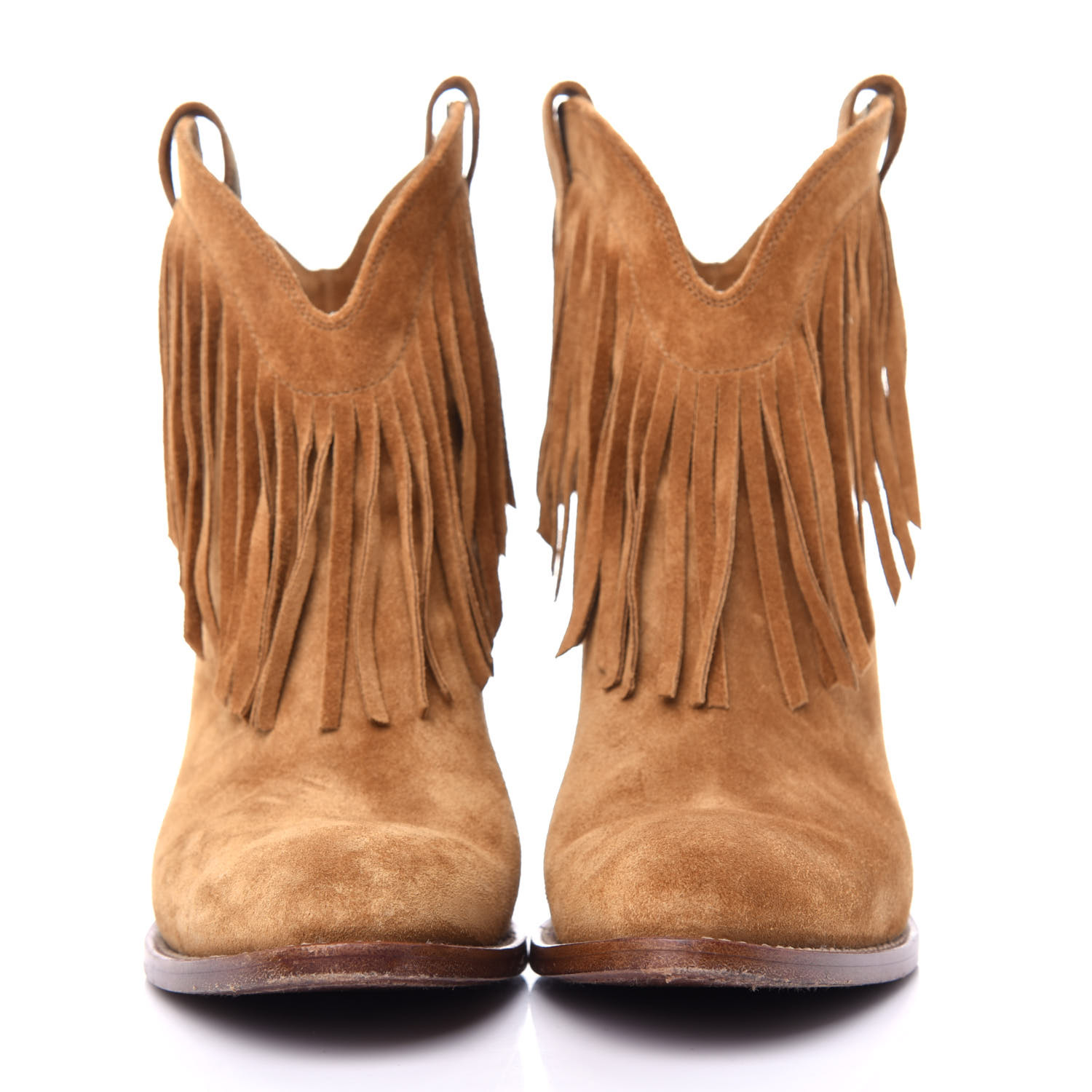 saint laurent fringe boots mens