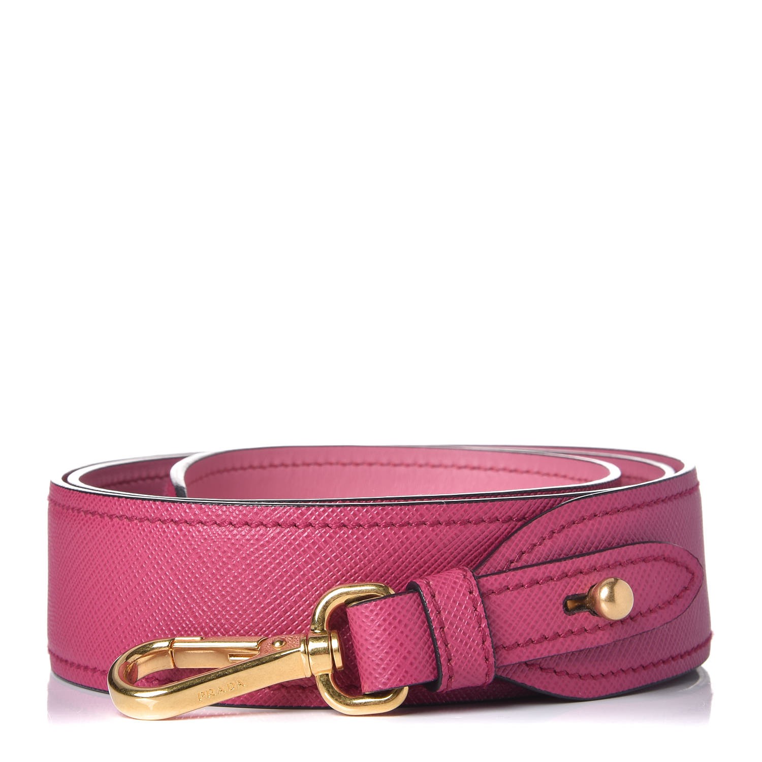 PRADA Saffiano Shoulder Strap Peonia 343999