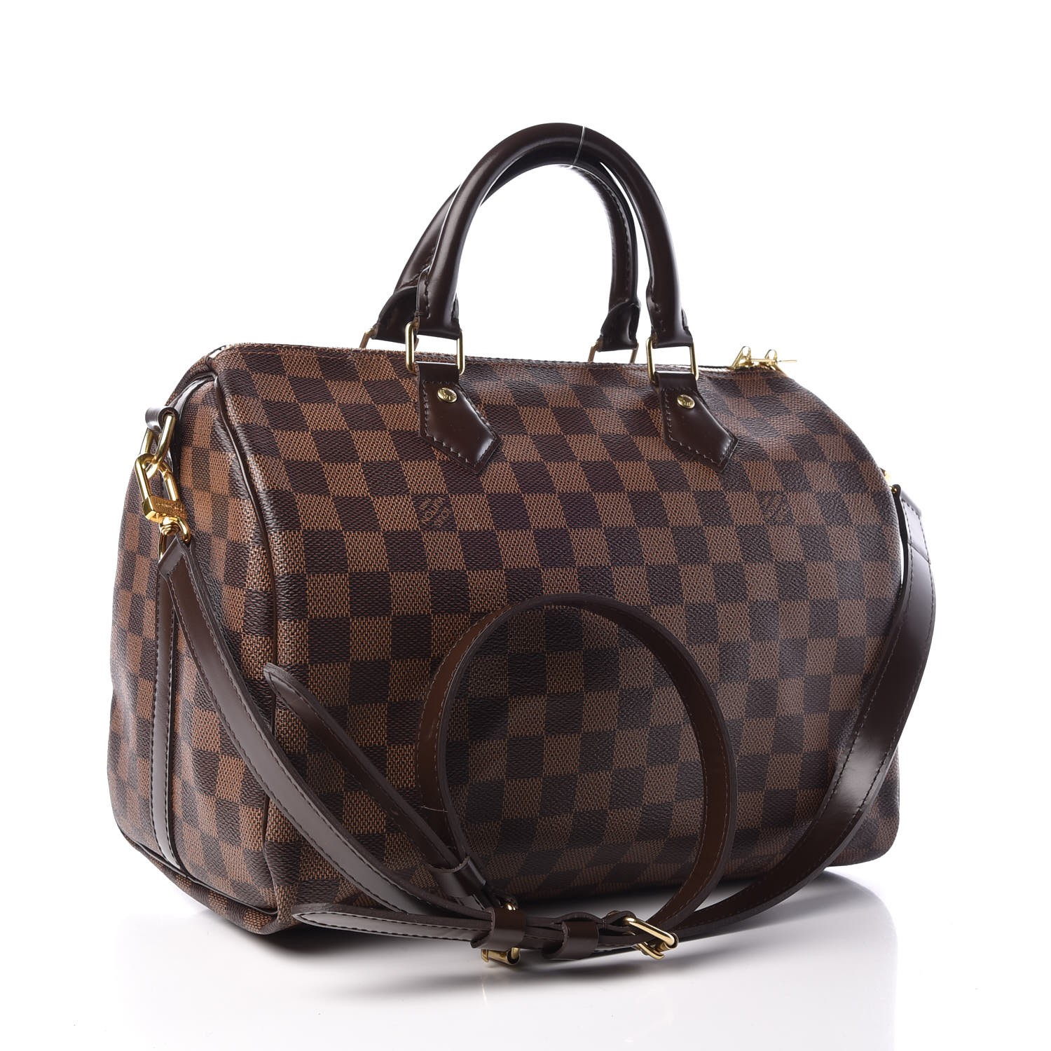 LOUIS VUITTON Damier Ebene Speedy Bandouliere 30 320451