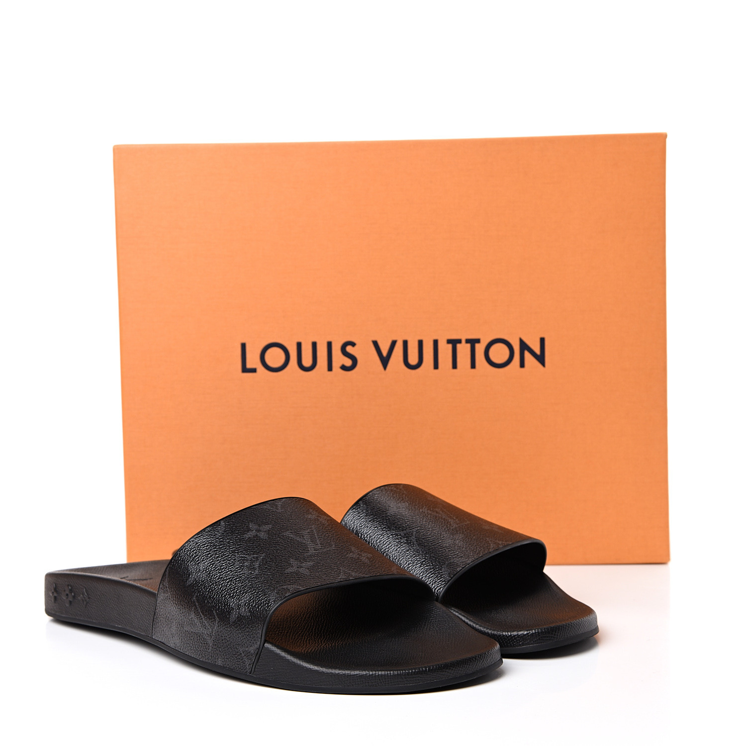 louis vuitton waterfront mule orange