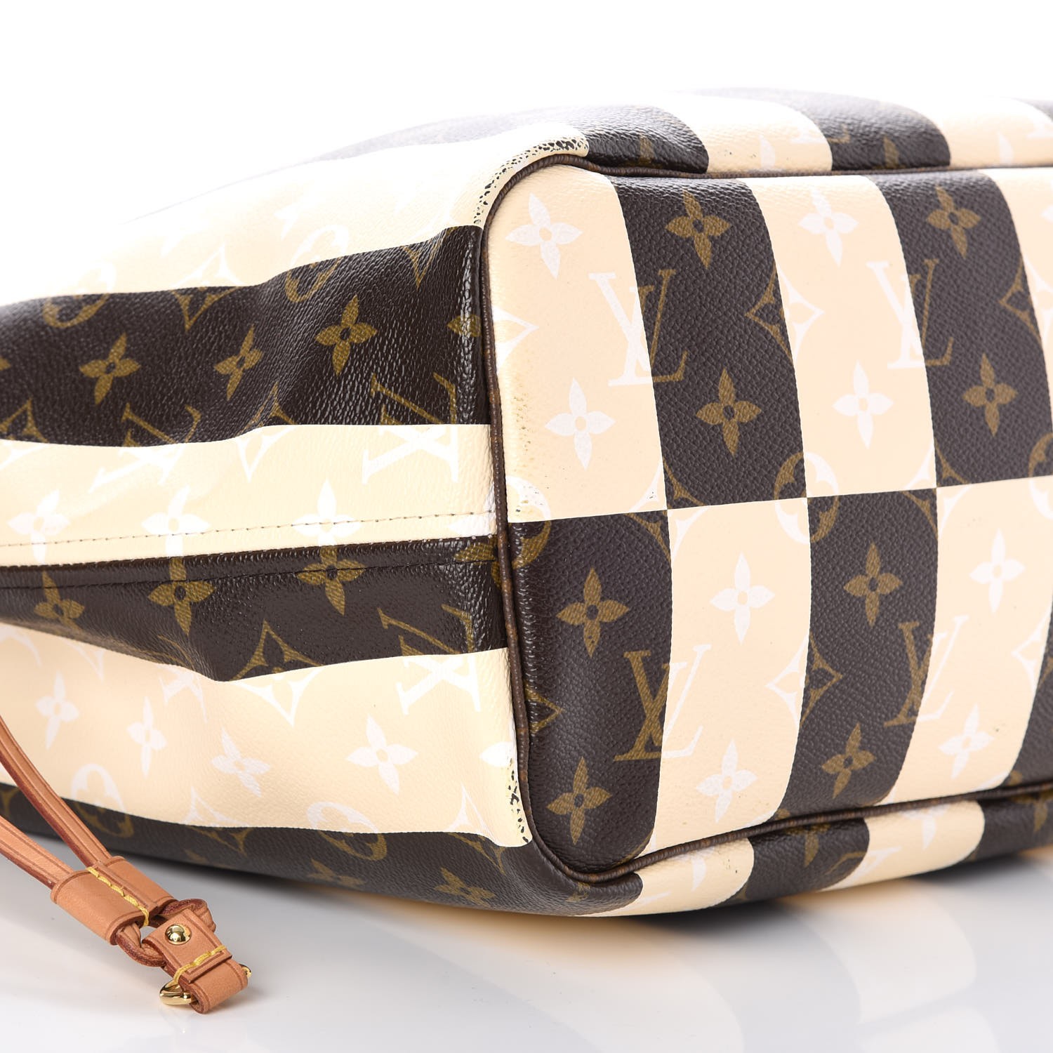Louis Vuitton Limited Edition Rayures Striped Neverfull