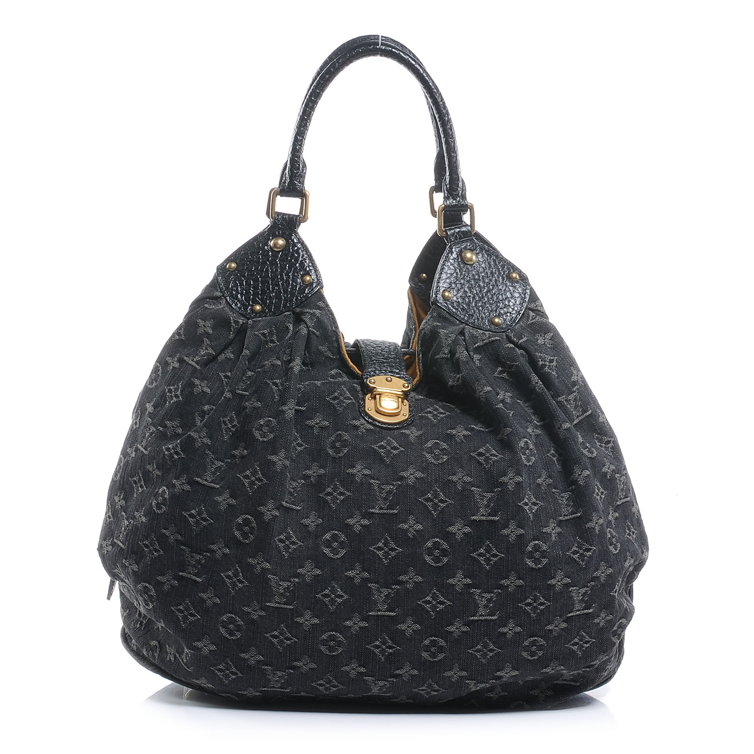 Louis Vuitton Black Denim Mahina XS Bag at 1stDibs  louis vuitton black  denim bag, black denim louis vuitton bag, black denim xs