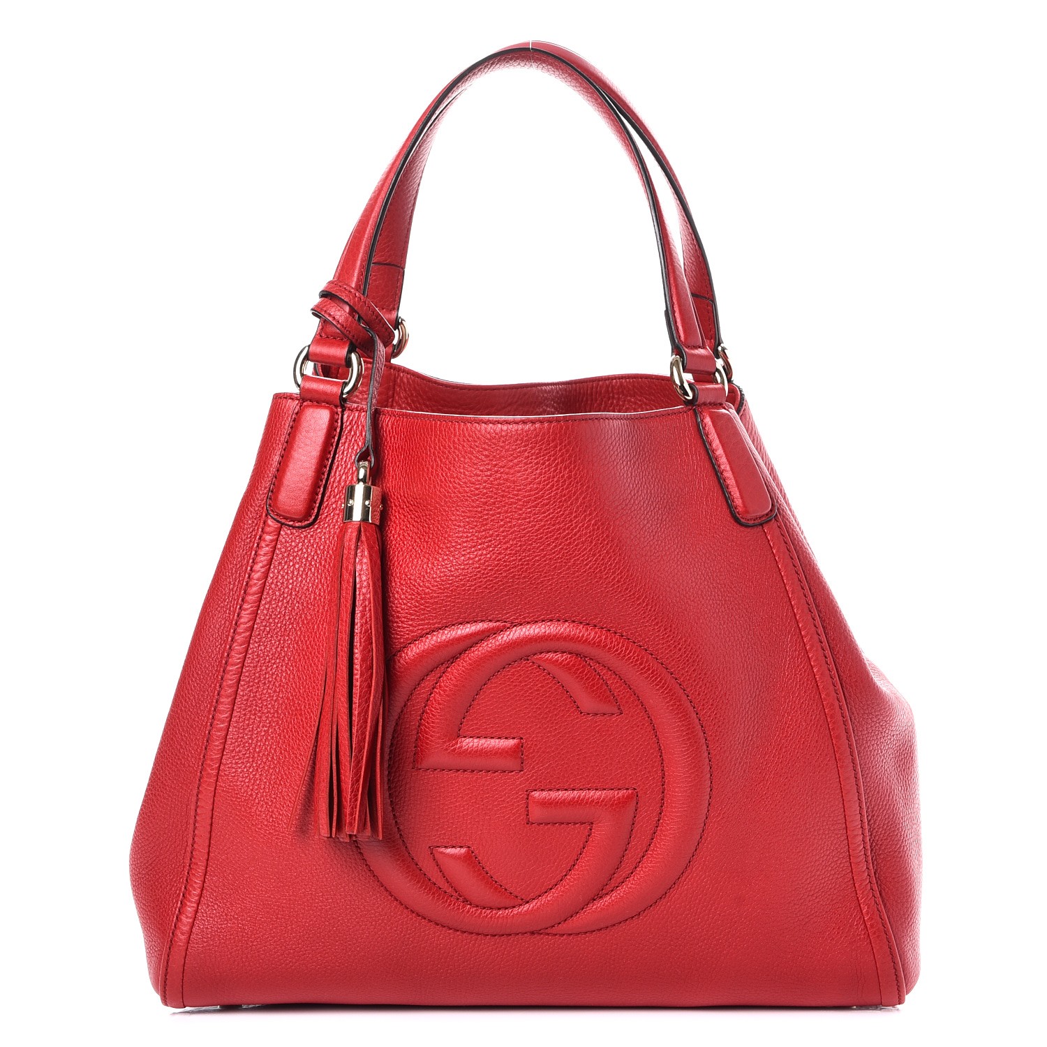 gucci pebbled calfskin medium soho