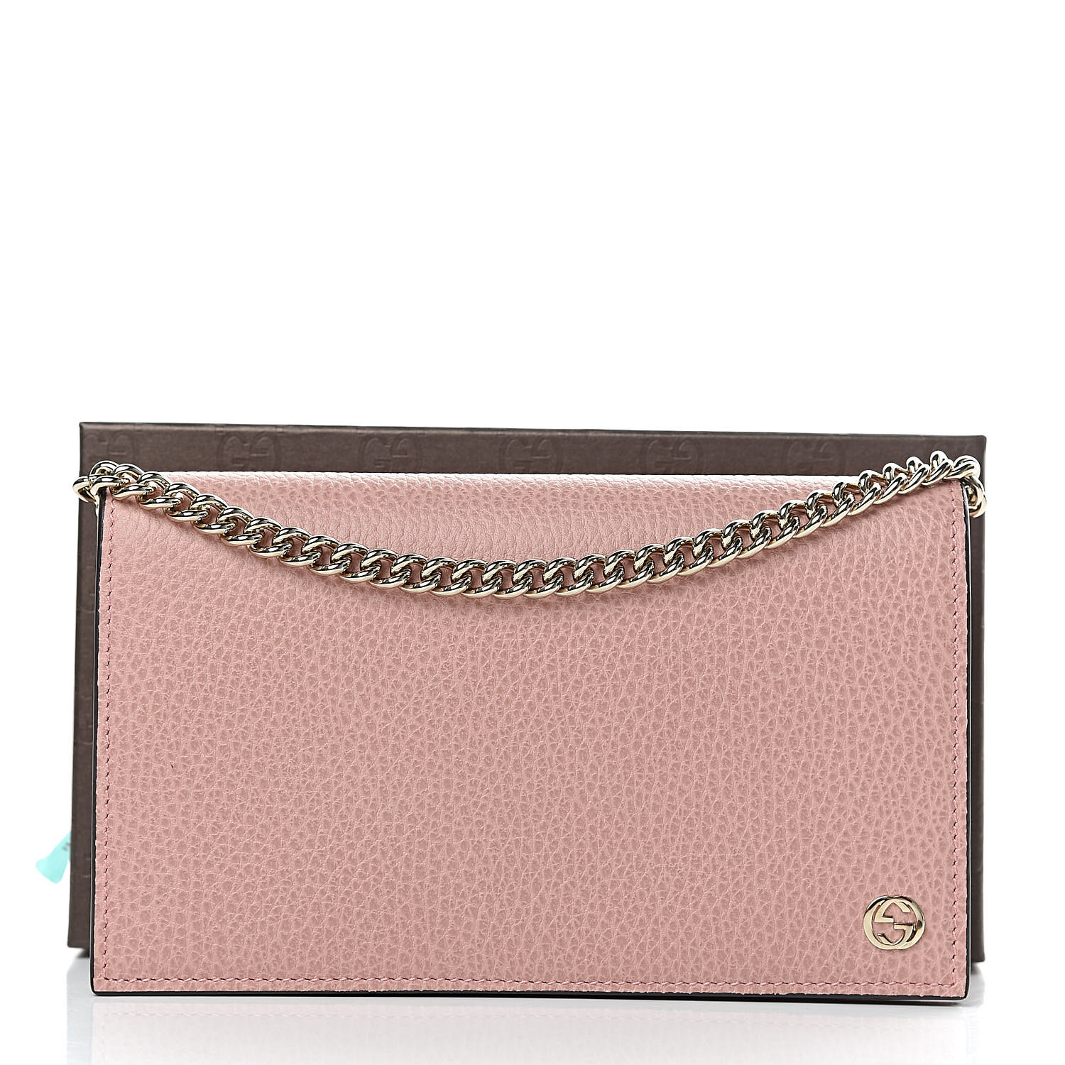 gucci betty chain wallet