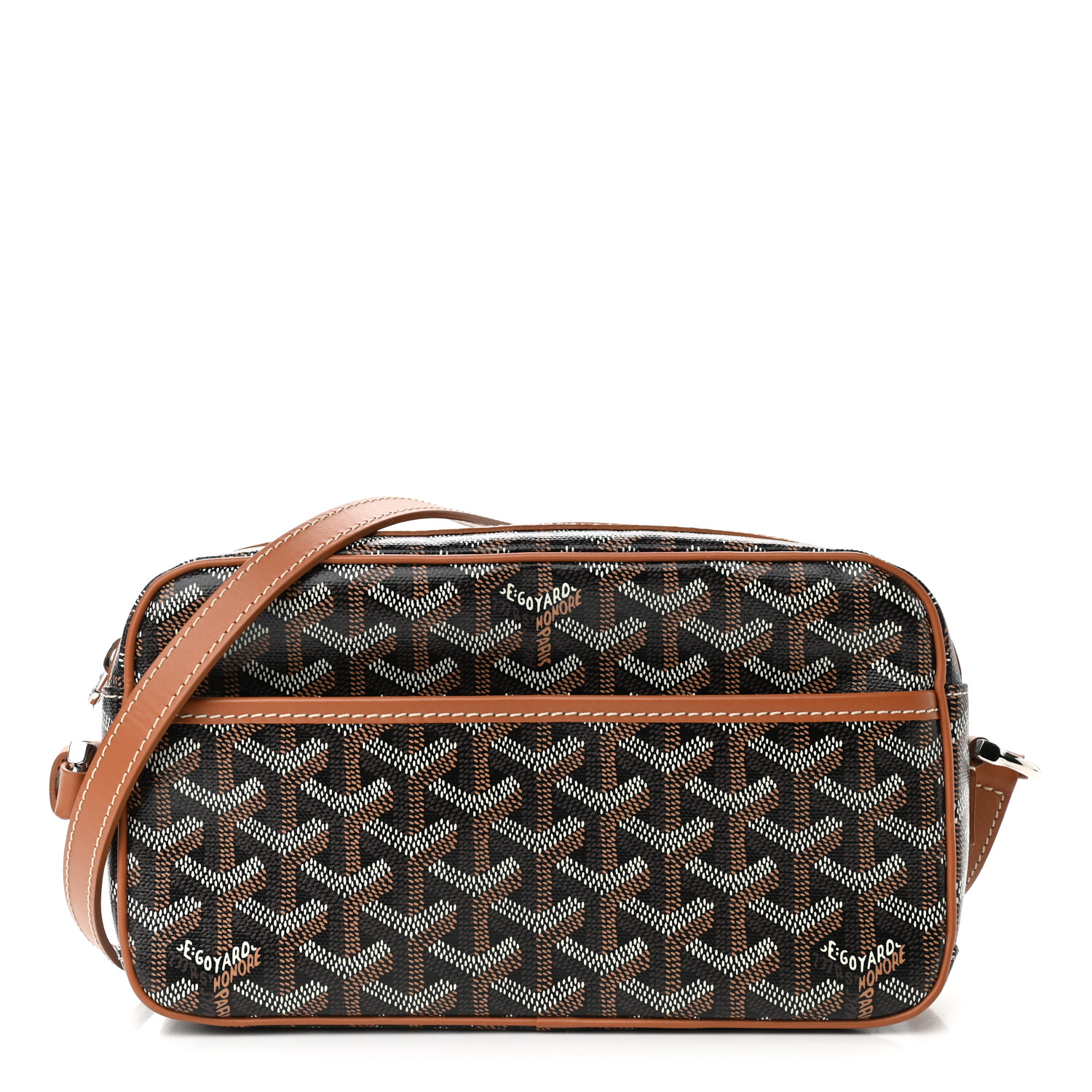 GOYARD Goyardine Sac Cap Vert Black Gold 951354 | FASHIONPHILE