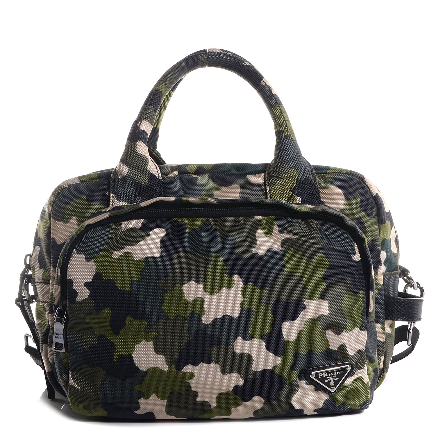 prada camouflage tote