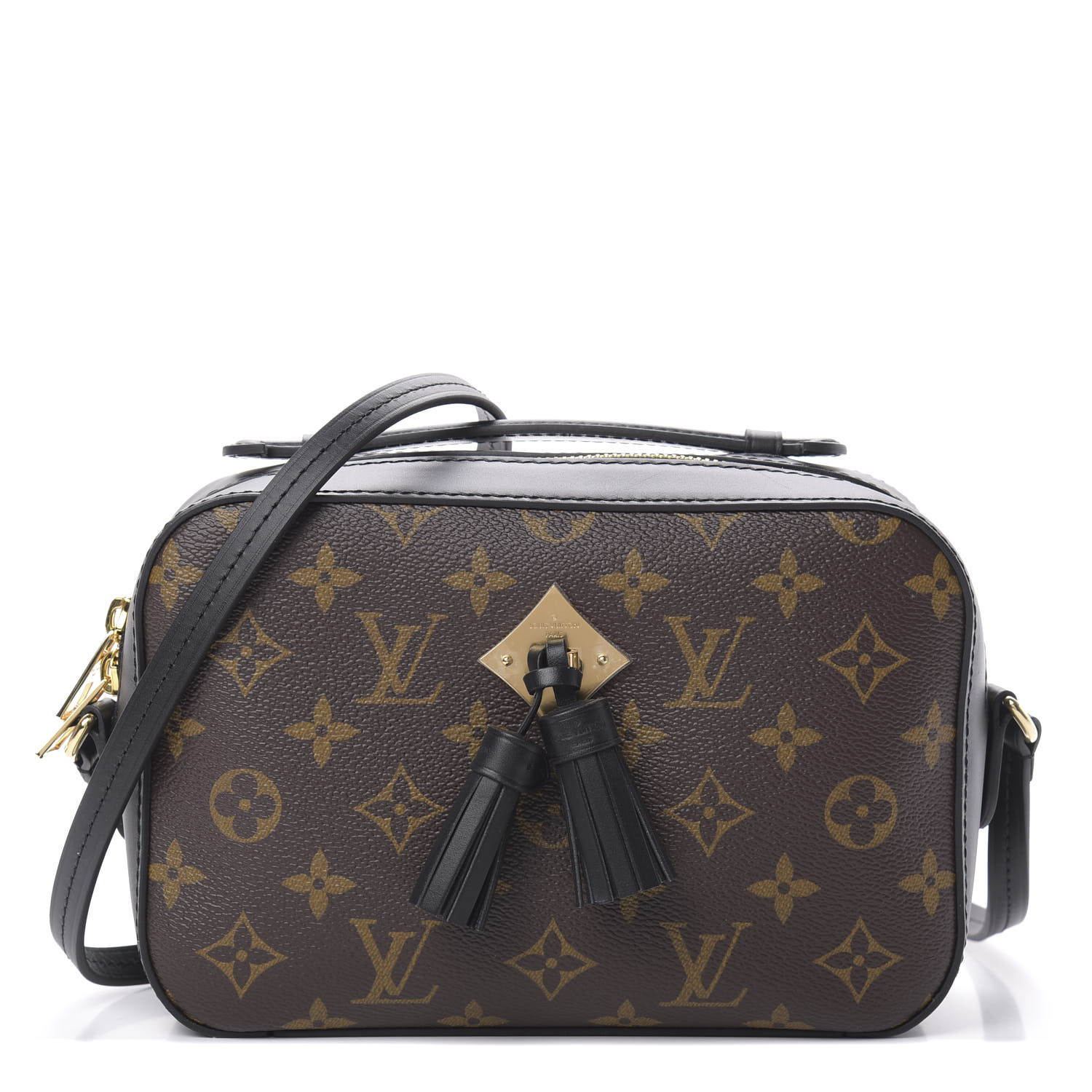 louis vuitton monogram saintonge black