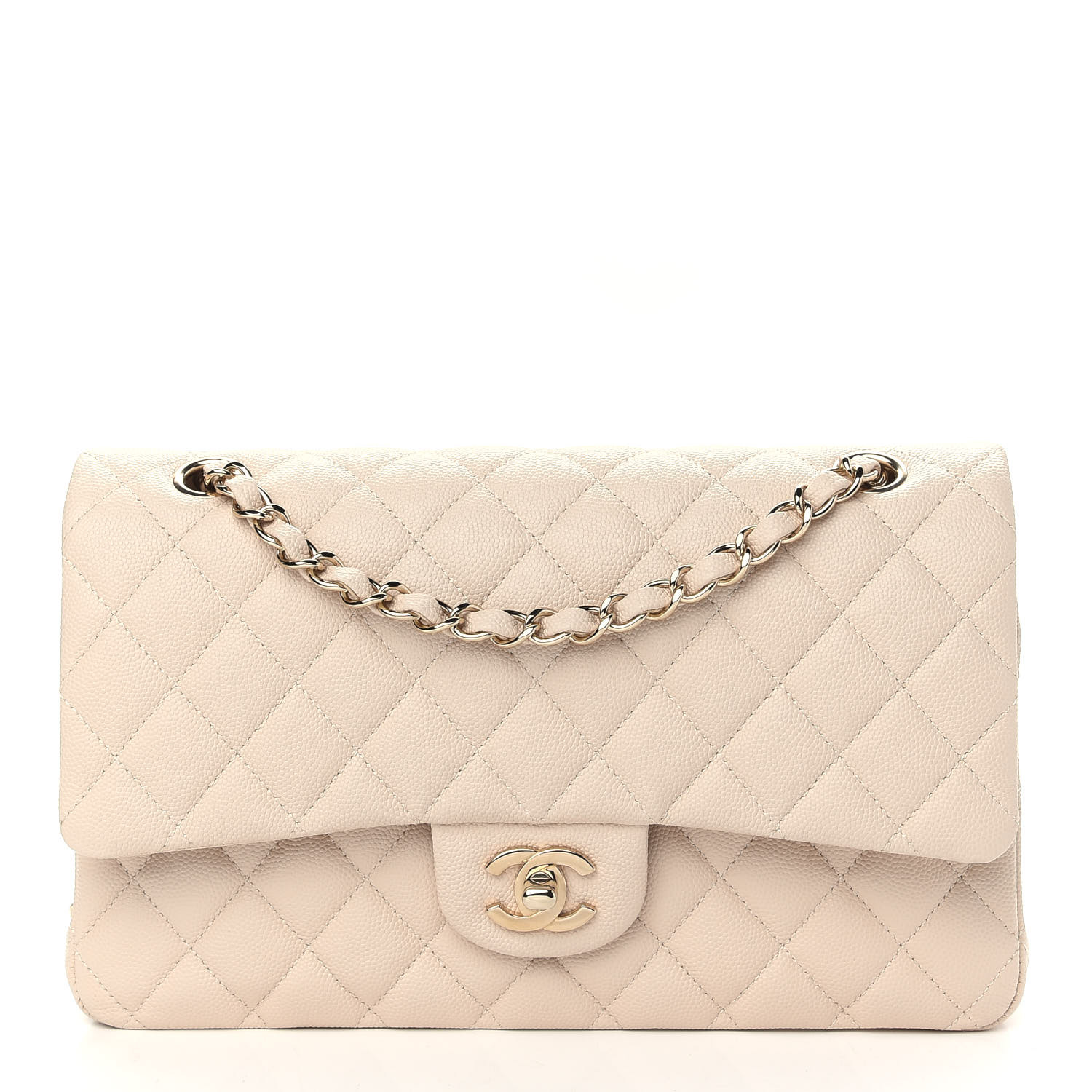 chanel medium double flap bolsa