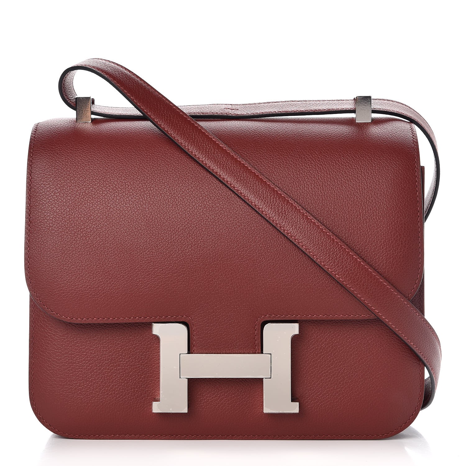 HERMES Evercolor Constance 24 Rouge H 320267