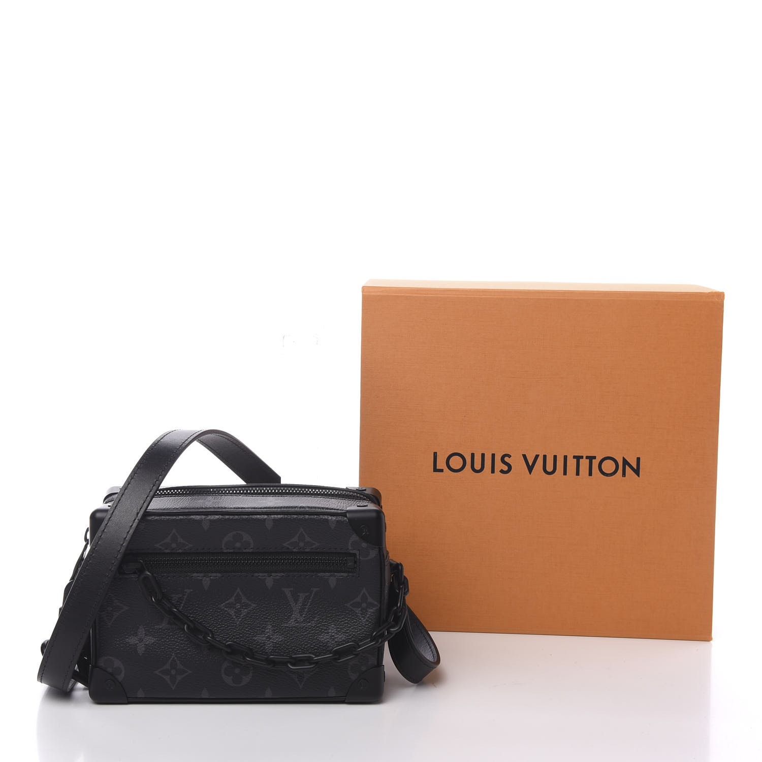 Louis Vuitton Mini Soft Trunk Monogram Eclipse Foliage - Messenger Bags,  Bags
