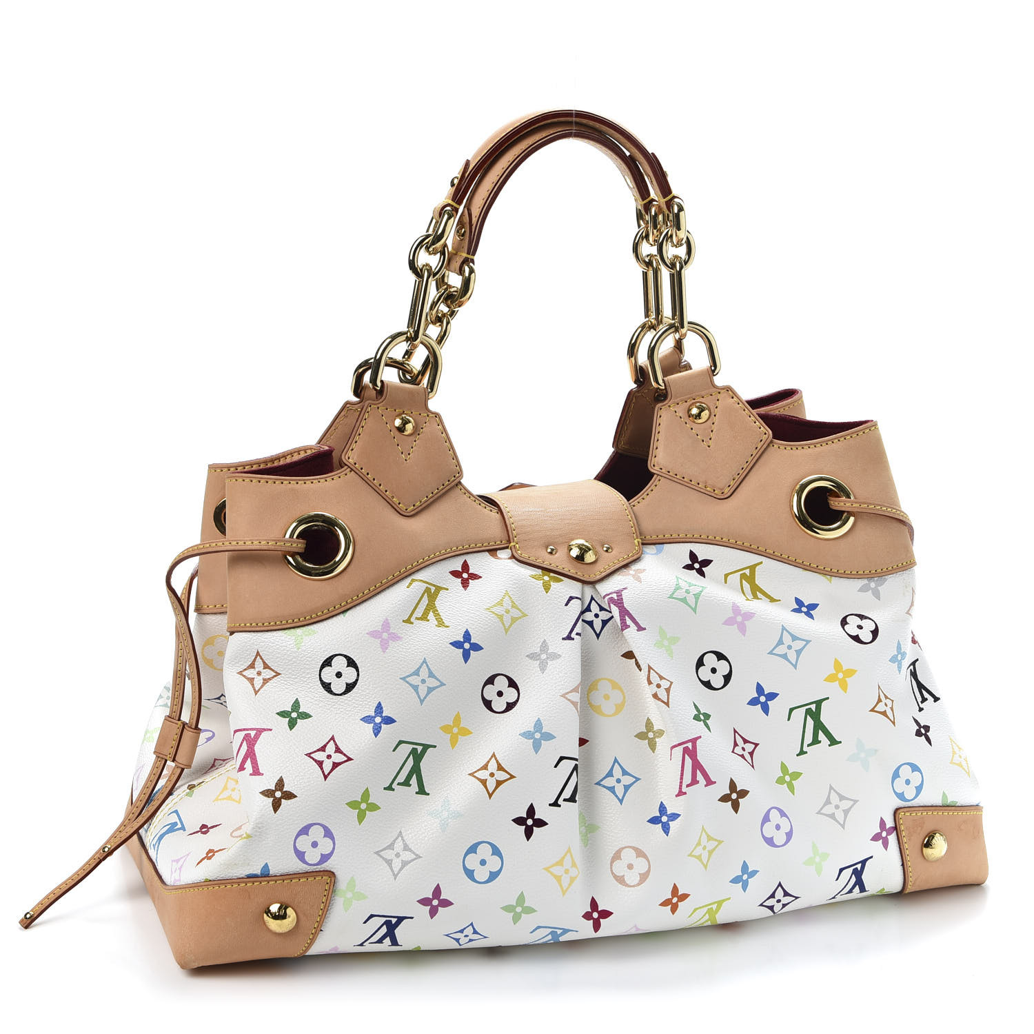 Louis Vuitton Monogram Multicolor Ursula White